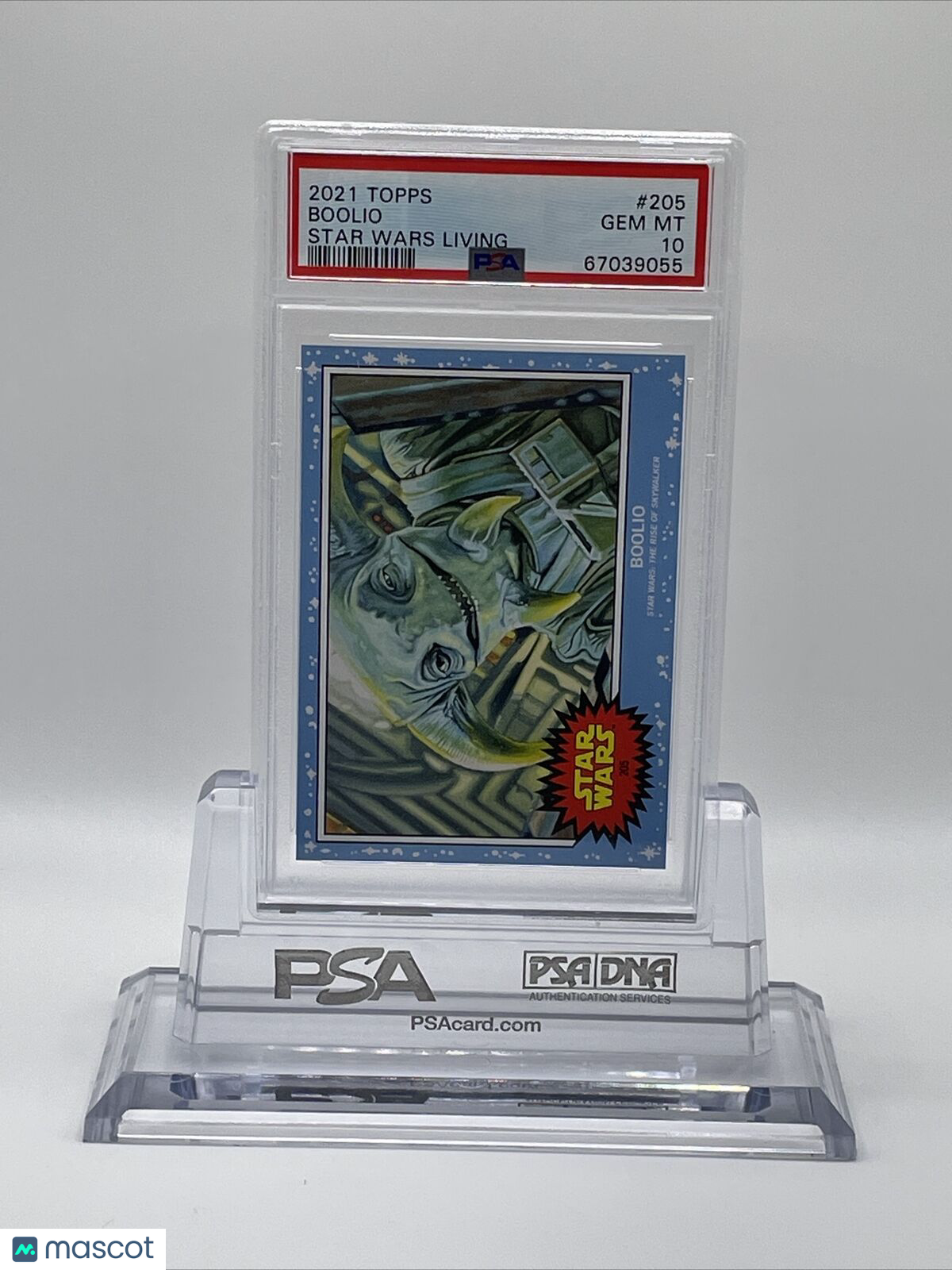 2021 Topps Star Wars Living Set Boolio Card #205 PSA 10 Gem Mint