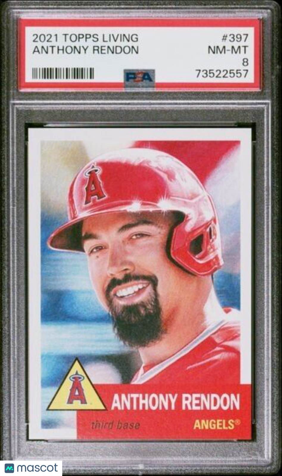 2021 Topps Living Set Anthony Rendon Baseball Card #397 PSA 8 NM-MT