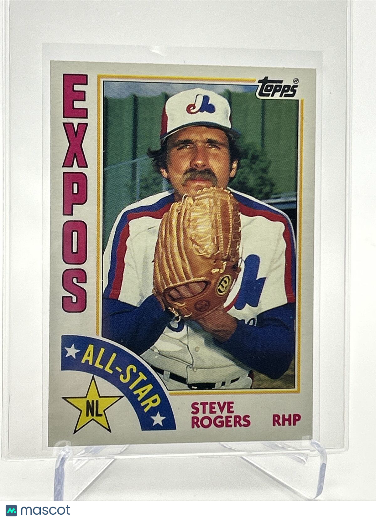 1984 Topps Steve Rogers Baseball Card #394 NM-Mint FREE SHIPPING