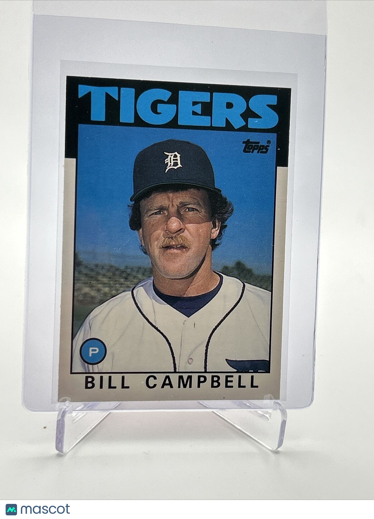 1986 Topps Traded Bill Campbell Baseball Card #17T NM-MT FREE SHIPPING