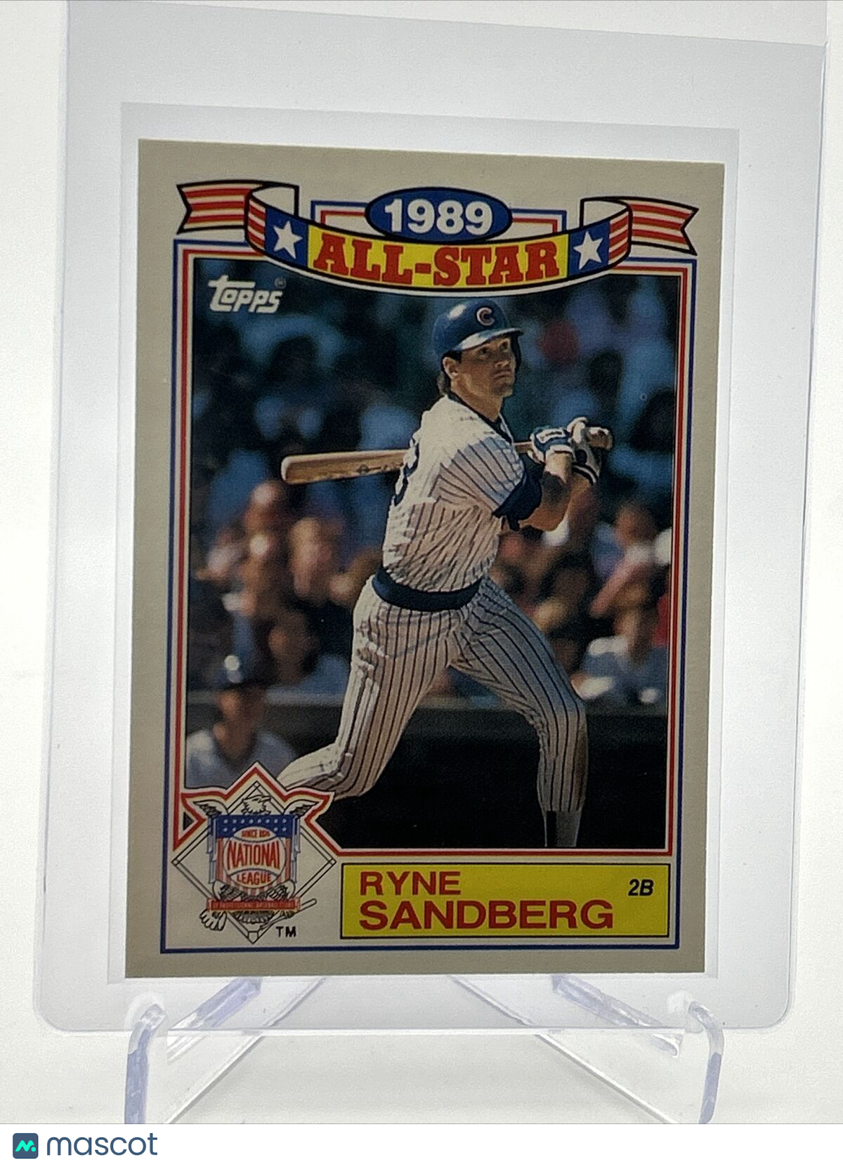 1990 Topps Glossy All-Stars Ryne Sandberg Baseball Card #3 Mint FREE SHIPPING