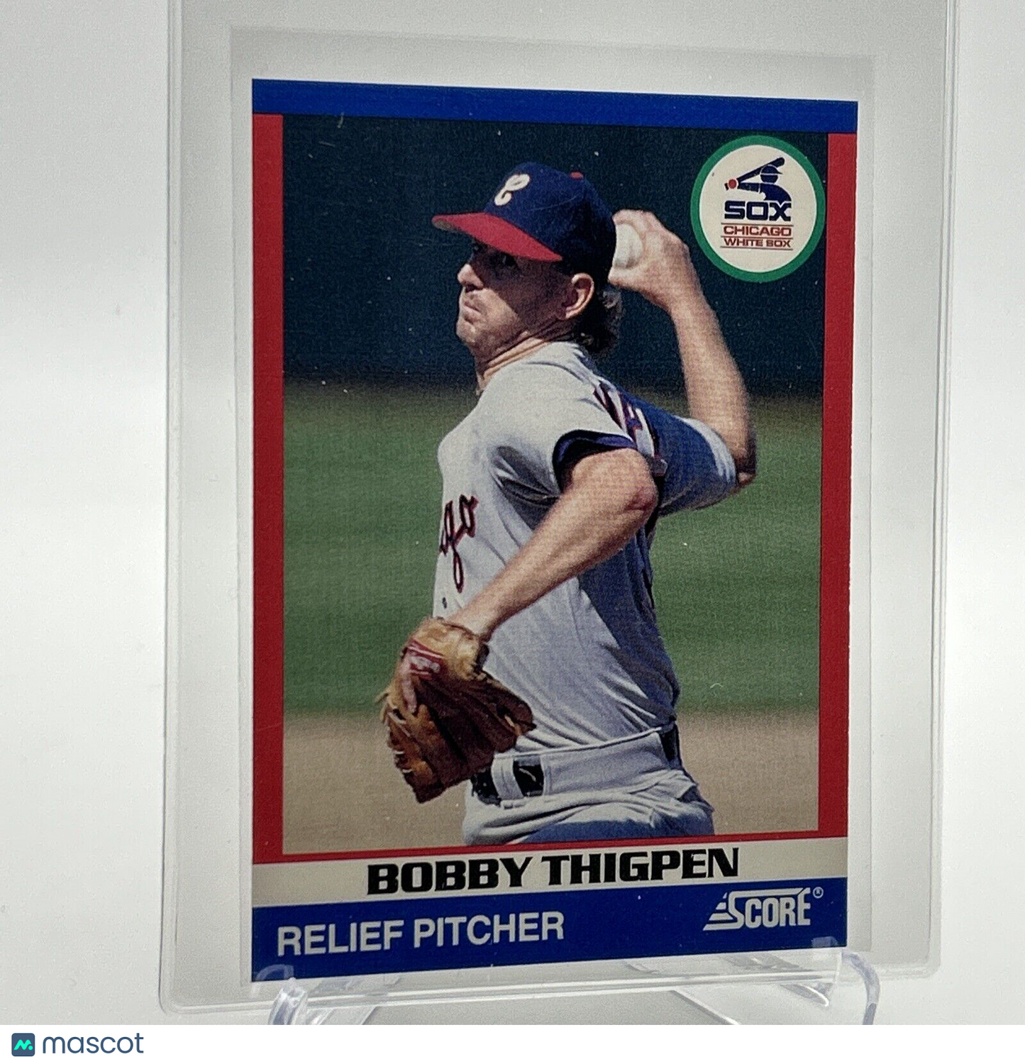1991 Score 100 Superstars Bobby Thigpen Baseball Card #95 Mint FREE SHIPPING