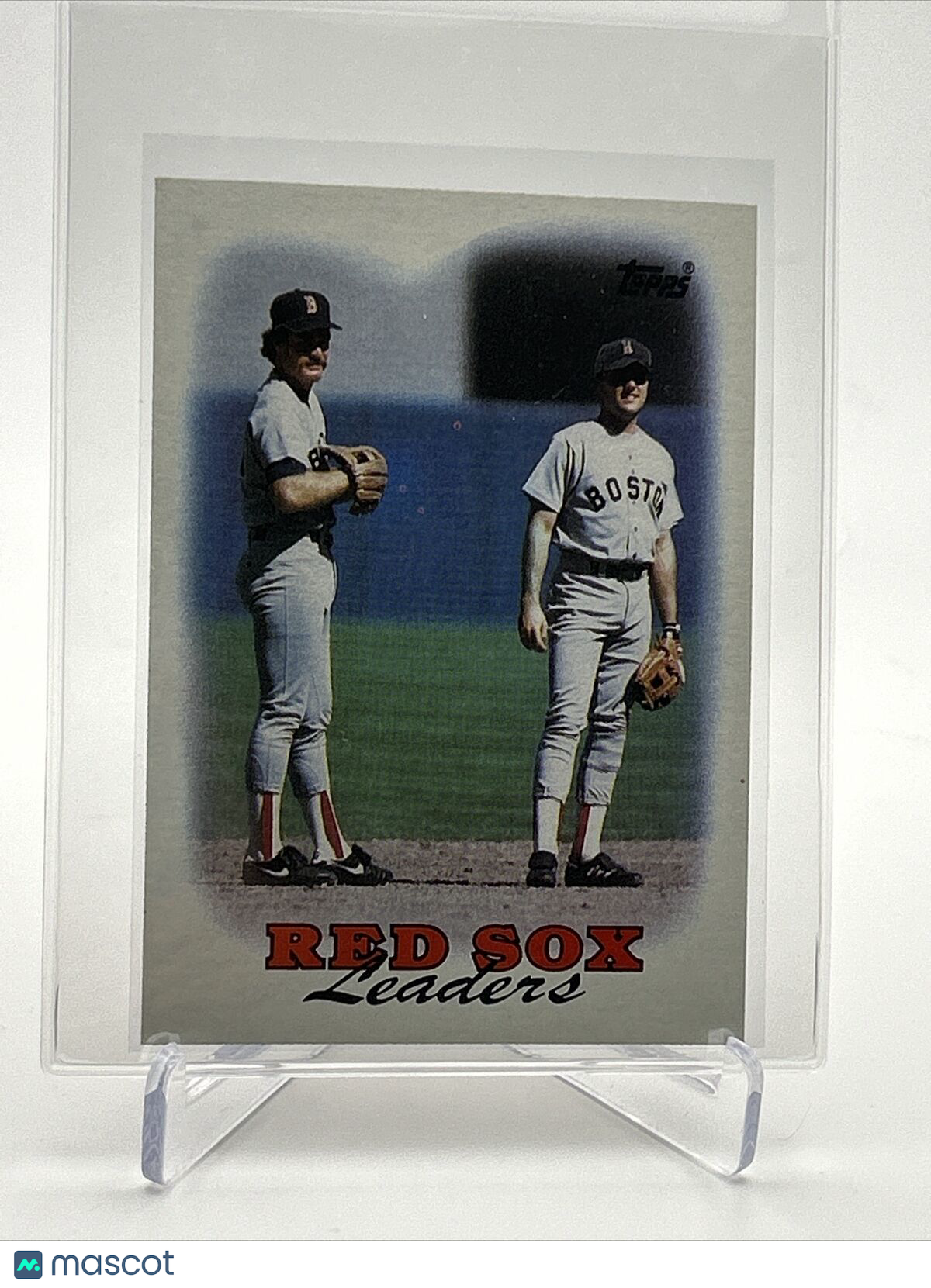 1988 Topps Red Sox Leaders Baseball Card #21 Mint FREE SHIPPING