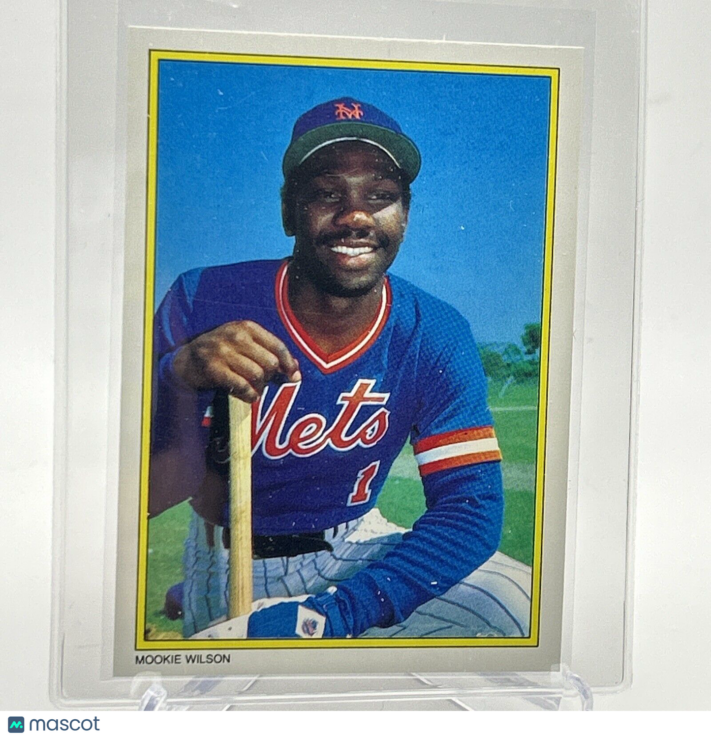 1983 Topps All-Star Set Mookie Wilson Baseball Card #2 Mint FREE SHIPPING