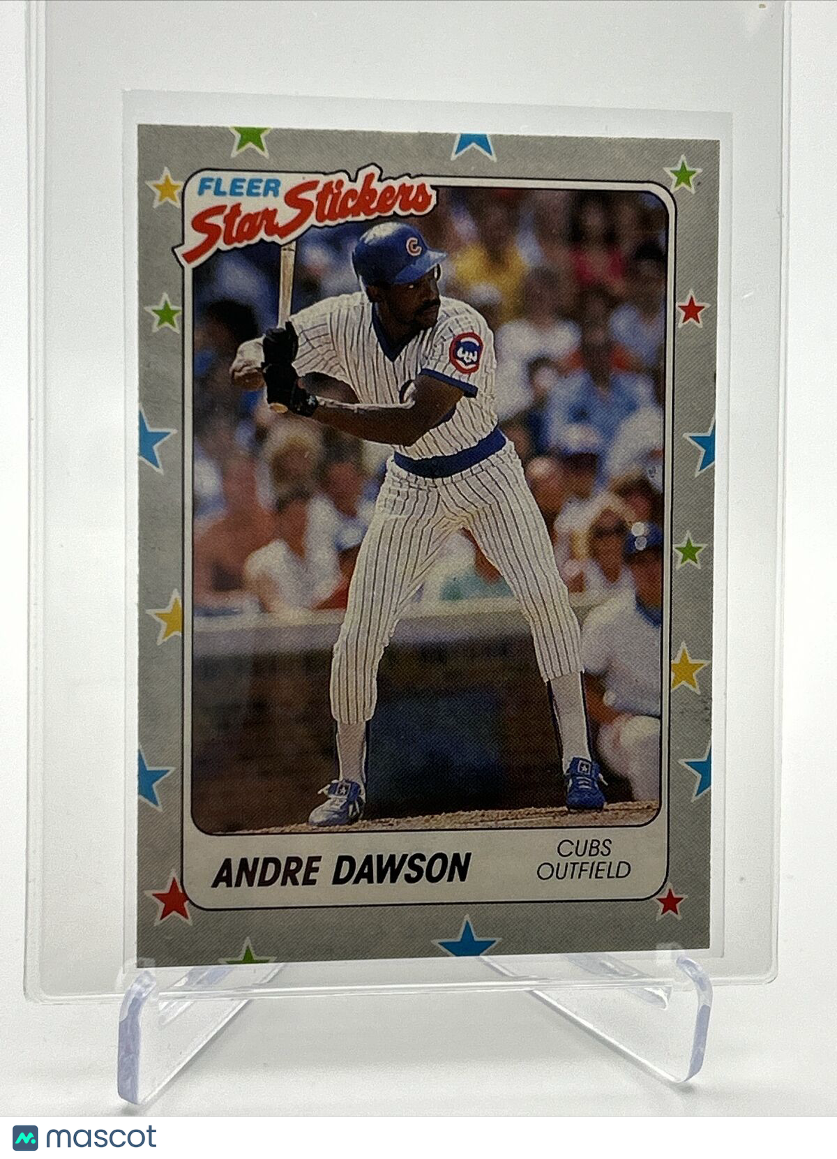 1988 Fleer Star Stickers Andre Dawson Baseball Card #79 NM-MT FREE SHIPPING