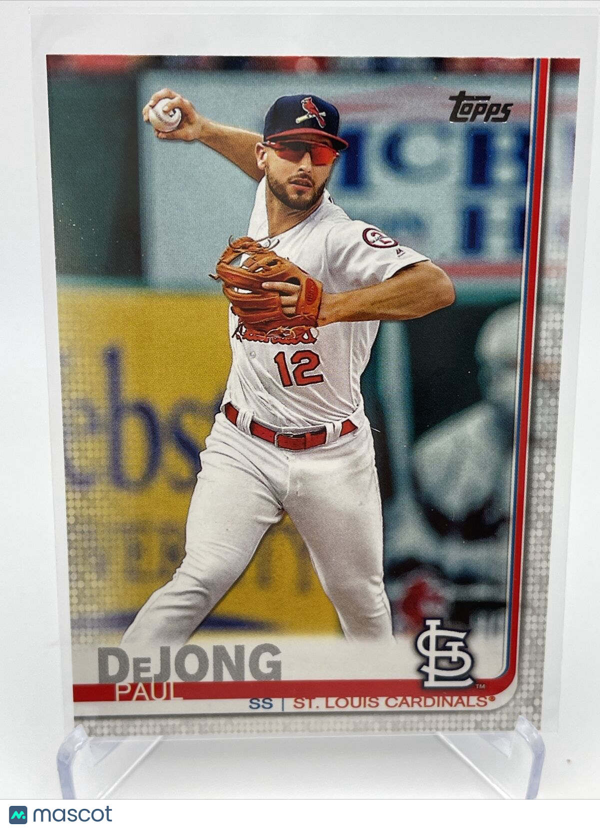 2019 Topps Paul DeJong Baseball Card #125 Mint FREE SHIPPING