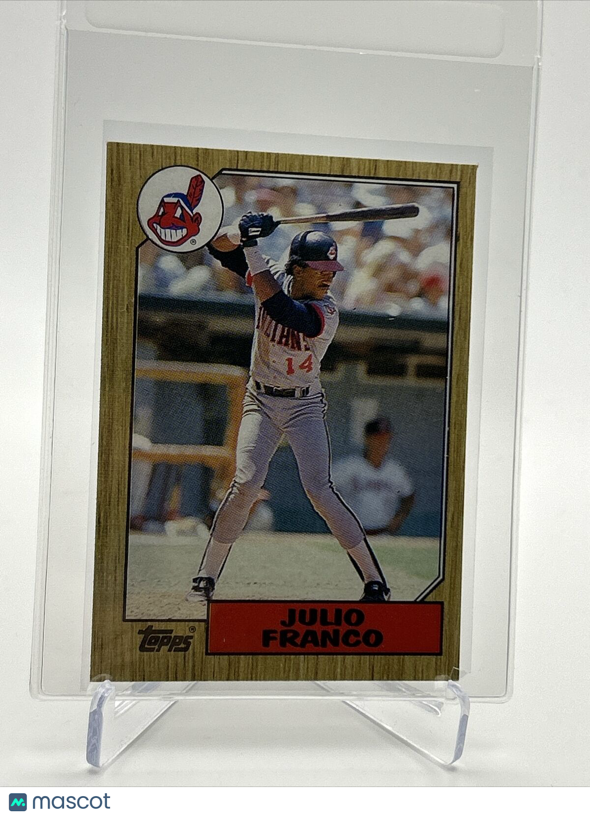1987 Topps Julio Franco Baseball Card #160 Mint FREE SHIPPING