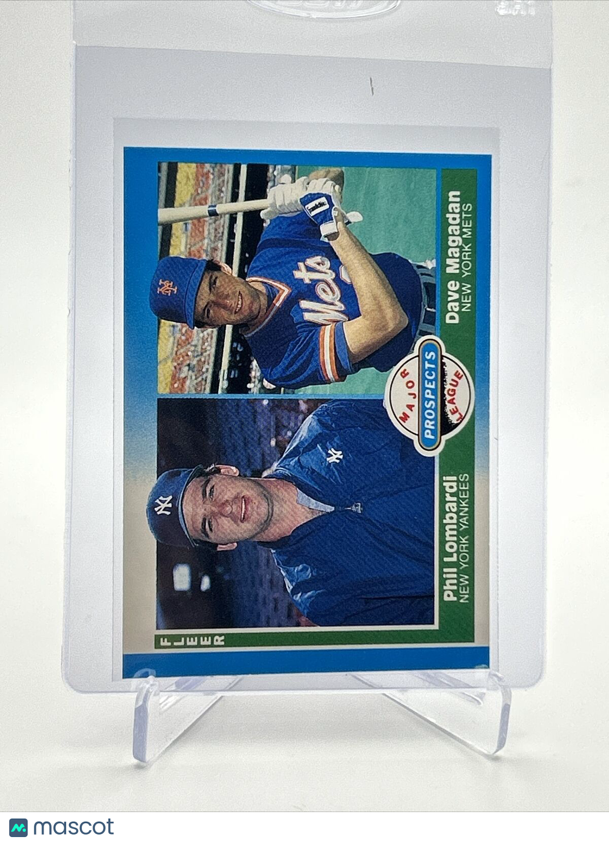 1987 Fleer Phil Lombardi/Dave Magadan Rookie Card #648 Mint FREE SHIPPING