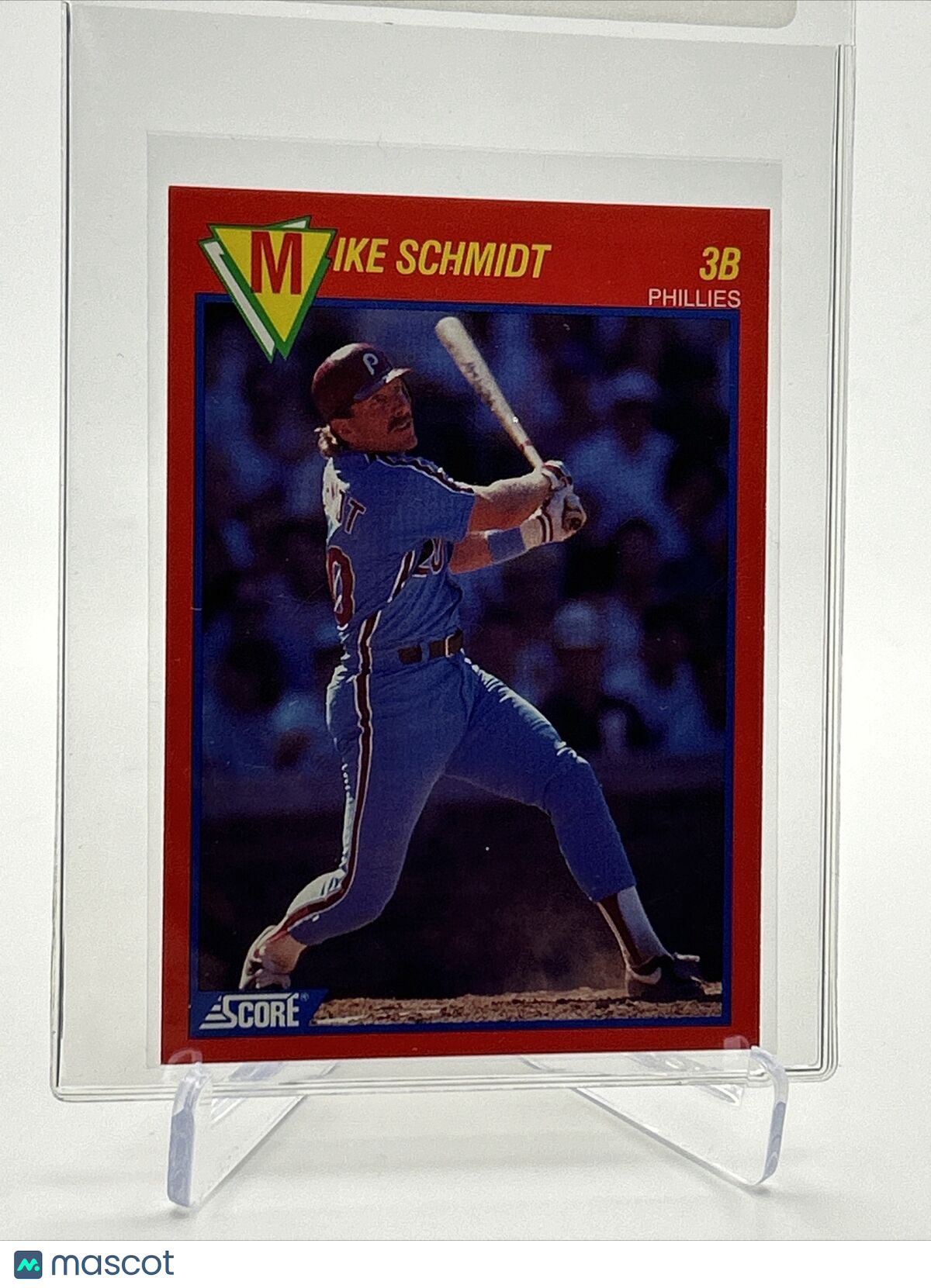 1989 Score Hottest 100 Mike Schmidt Baseball Card #76 Mint FREE SHIPPING