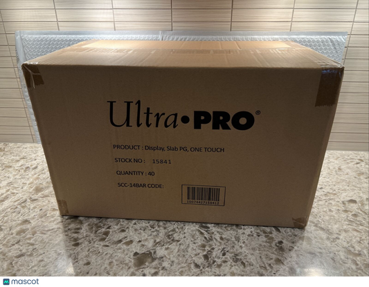 Ultra Pro Pages for One Touch Holders CASE 23pt -100pt 4 per Page 40 Pages Total