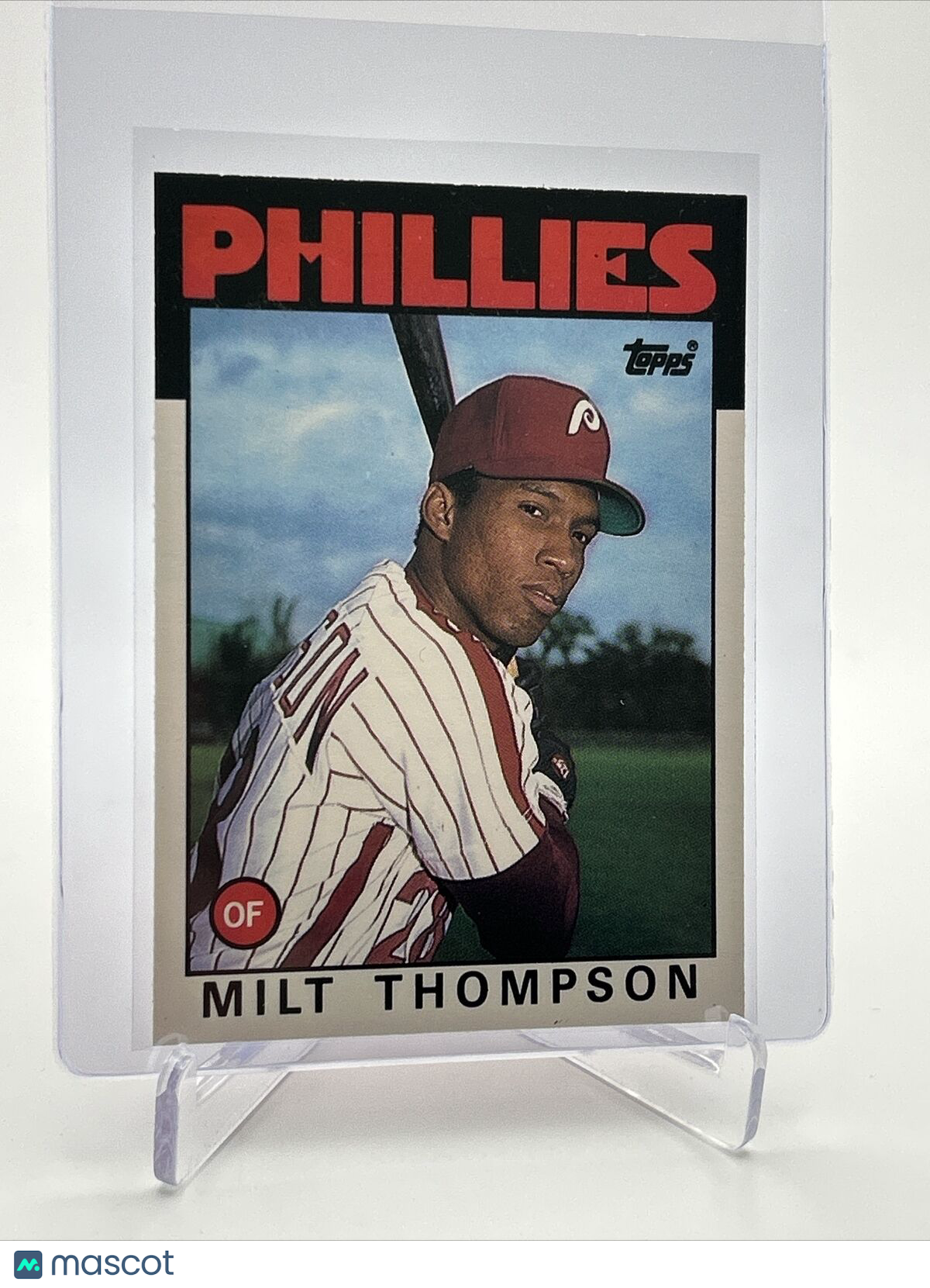 1986 Topps Traded Milt Thompson Baseball Card #112T NM-MT FREE SHIPPING