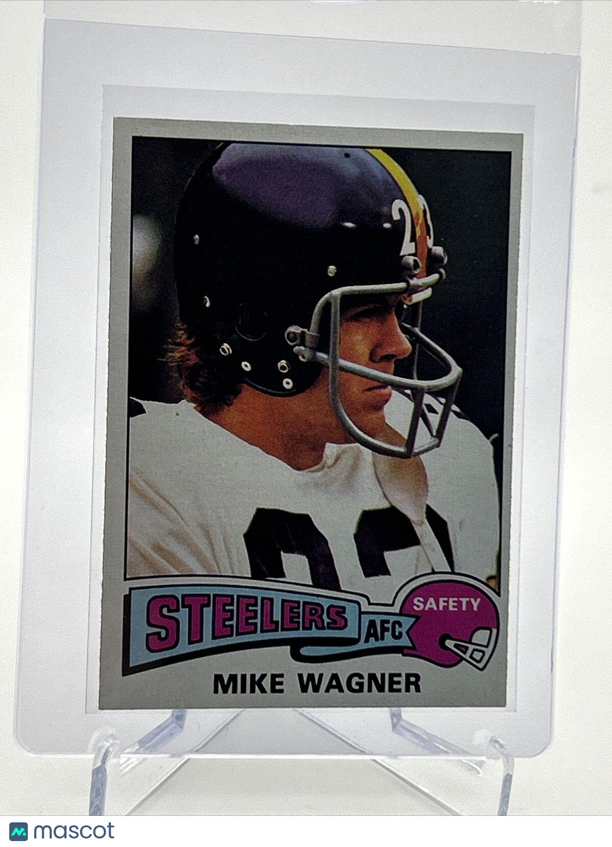 1975 Topps Mike Wagner Football Card #153 NM Quality FREE SHIPPING