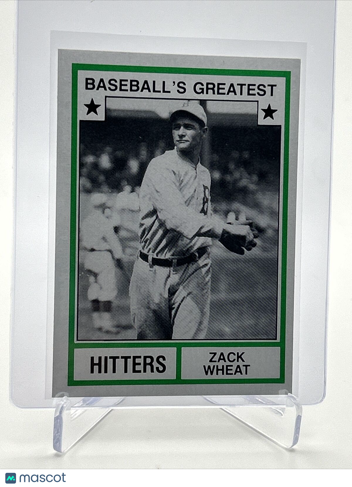 1982 TCMA Greatest Hitters Zack Wheat Baseball Card #36 Mint FREE SHIPPING