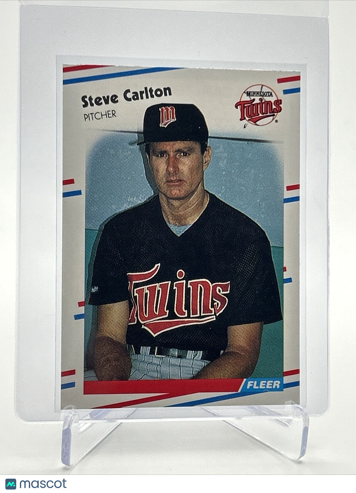 1988 Fleer Steve Carlton Baseball Card #7 Mint FREE SHIPPING