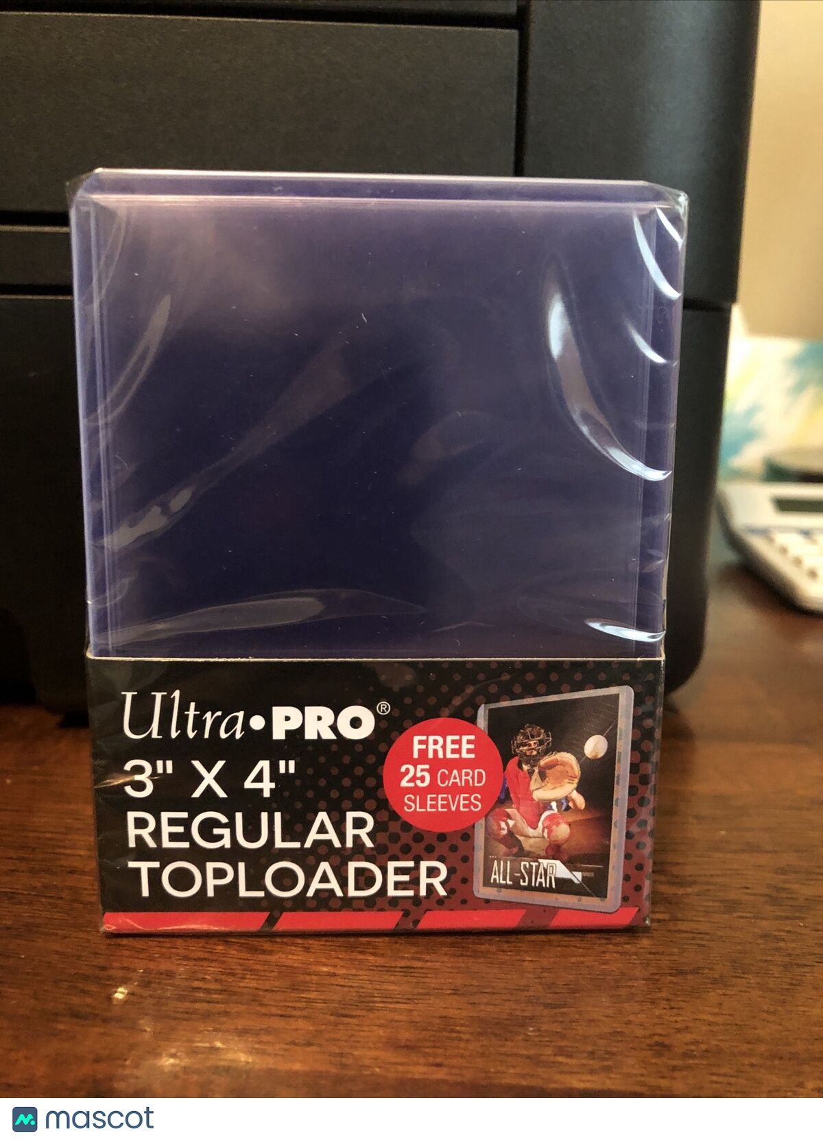 Ultra Pro 3X4 Regular Toploaders 35pt 1 Pack of 25 WITH 25 Card Sleeves included