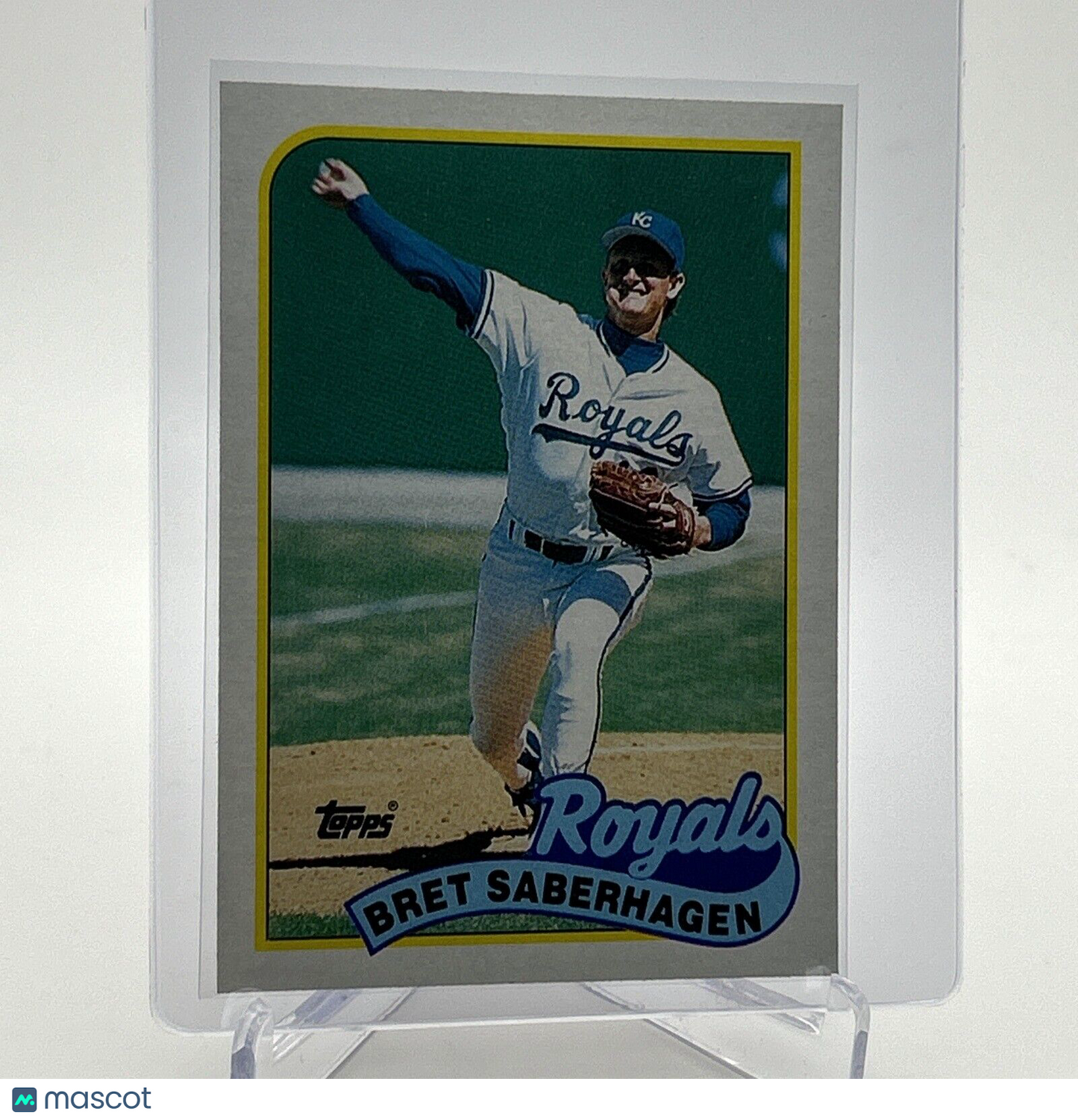 1989 Topps Bret Saberhagen Baseball Card #750 Mint FREE SHIPPING