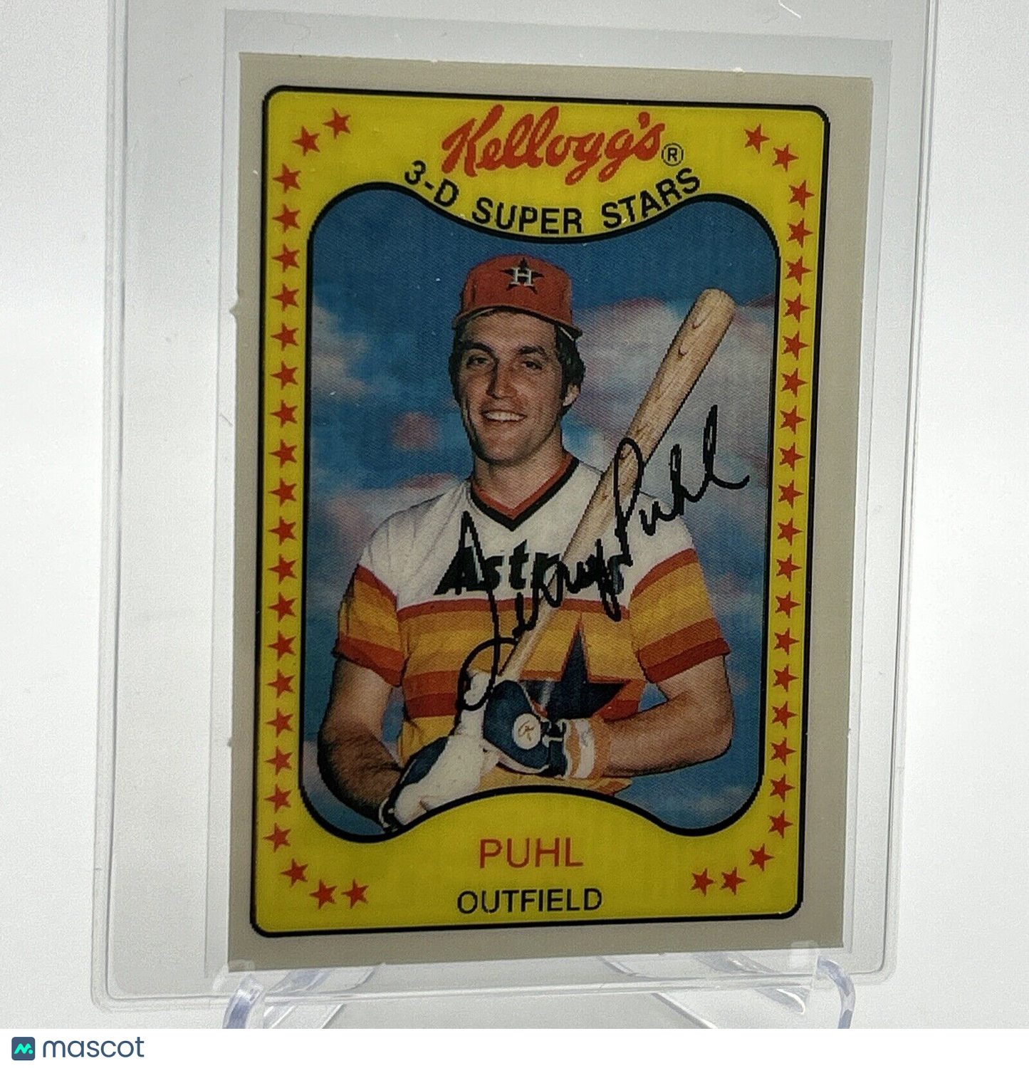 1981 Kellogg's Terry Puhl Baseball Card #42 NM-Mint FREE SHIPPING