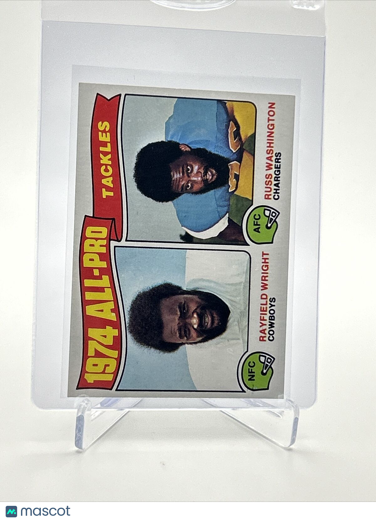 1975 Topps 1974 All-Pro Tackles Football Card #202 NM Quality FREE SHIPPING