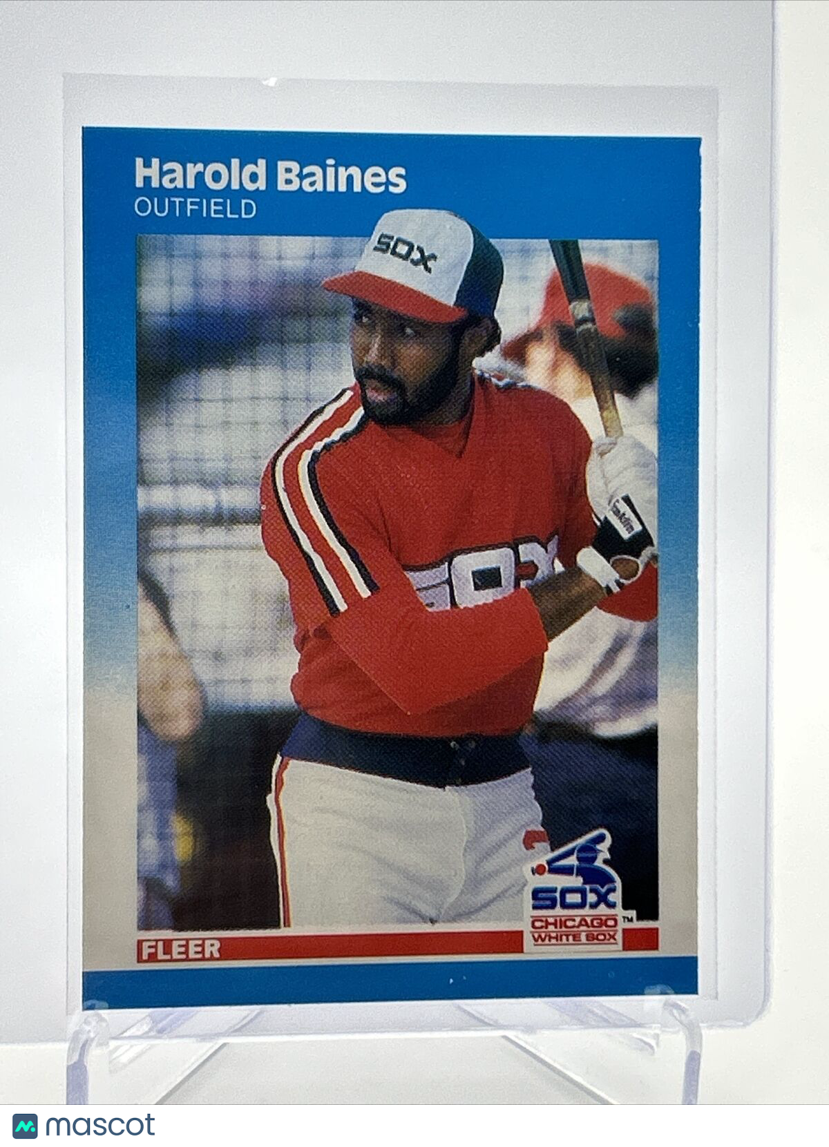 1987 Fleer Harold Baines Baseball Card #485 Mint FREE SHIPPING