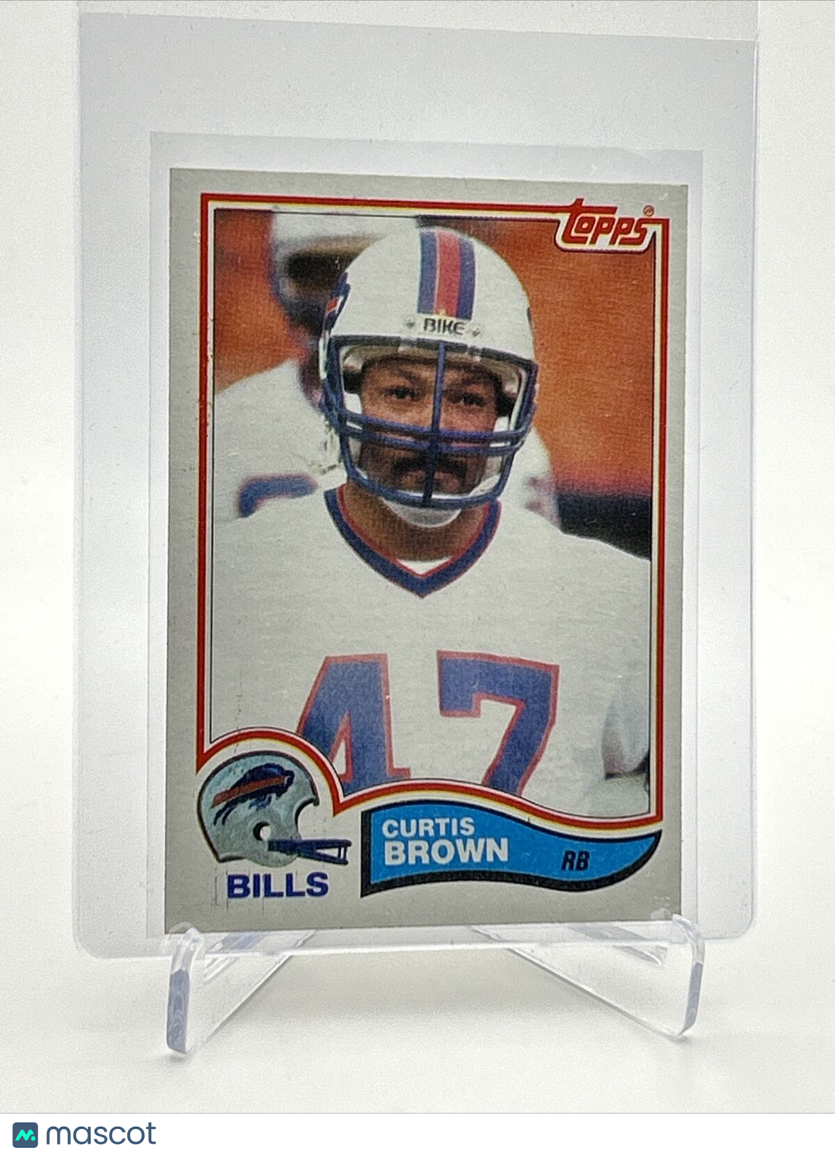 1982 Topps Curtis Brown Football Card #23 NM-MT FREE SHIPPING