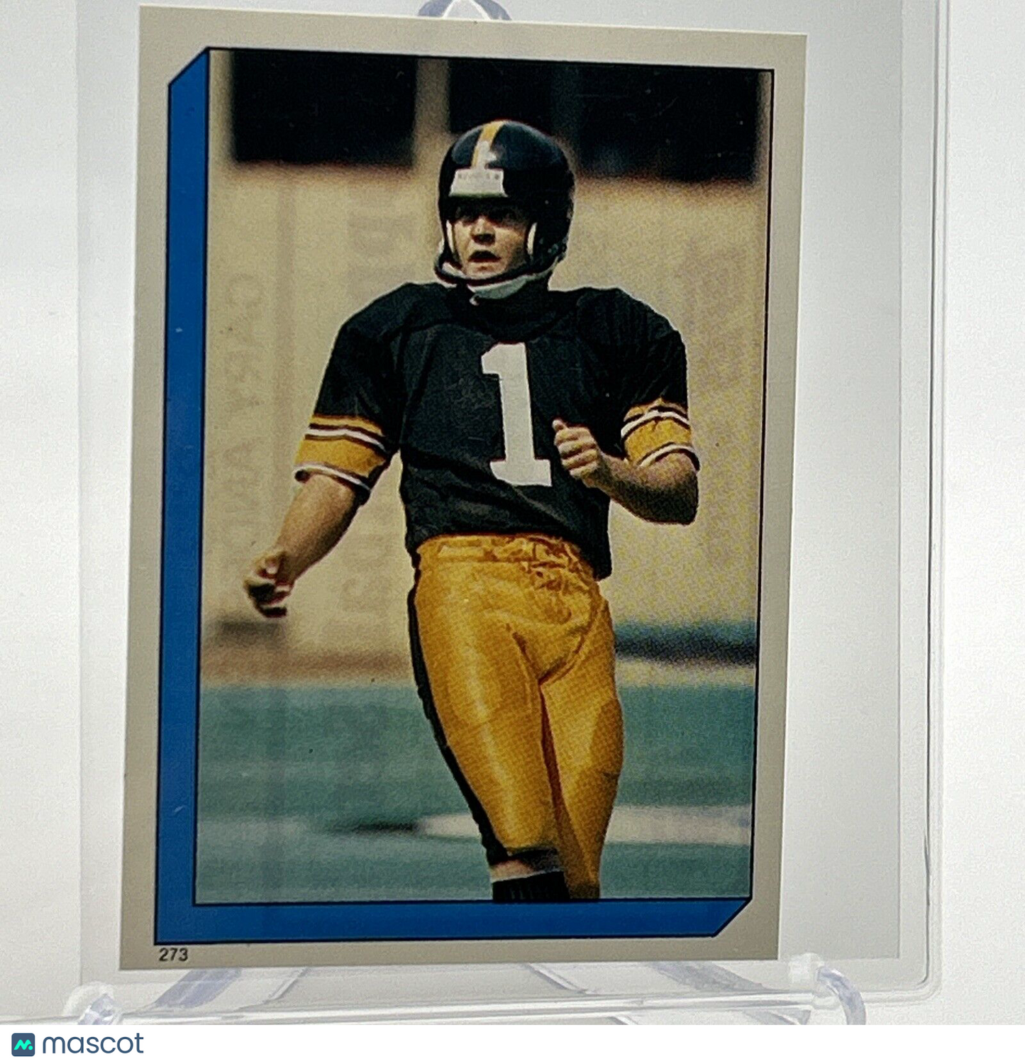 1986 Topps Gary Anderson Football Sticker Card #273 NM-MT FREE SHIPPING