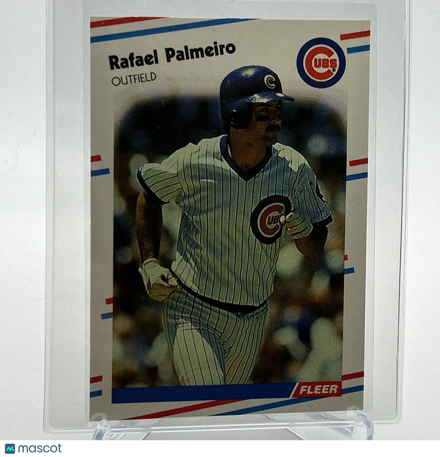 1988 Fleer GLOSSY Rafael Palmeiro Baseball Card #429 Mint FREE SHIPPING