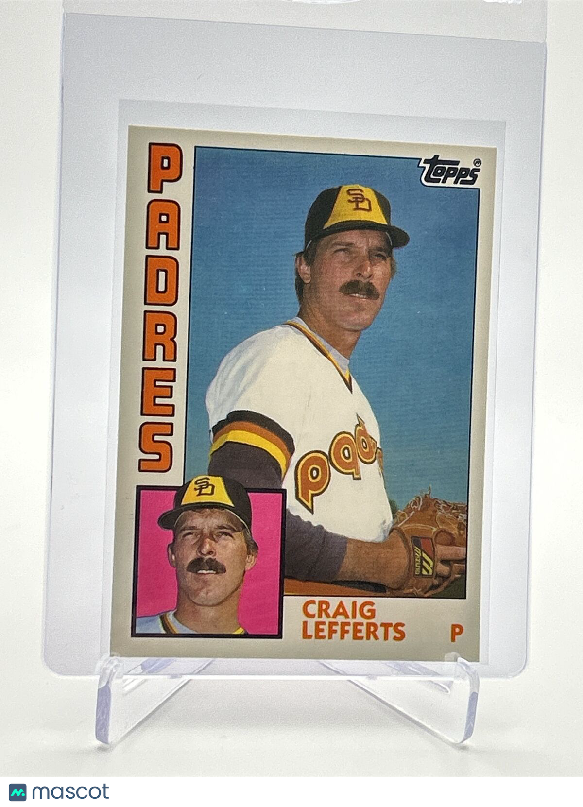 1984 Topps Traded TIFFANY Craig Lefferts Card #72T NM-MT FREE SHIPPING