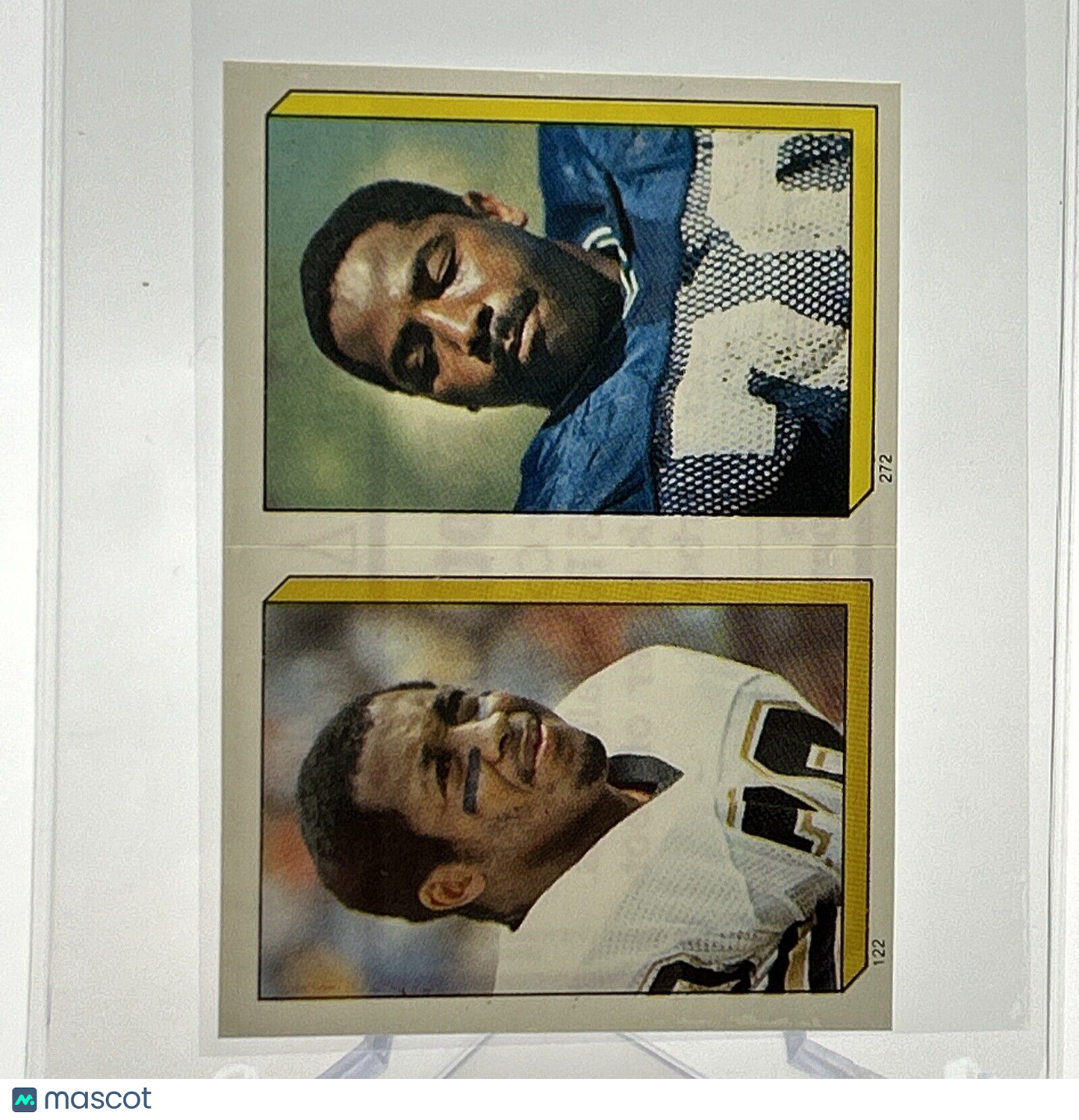 1986 Topps Wayne Wilson/Jacob Green Sticker Card #122/272 NM-MT FREE SHIPPING