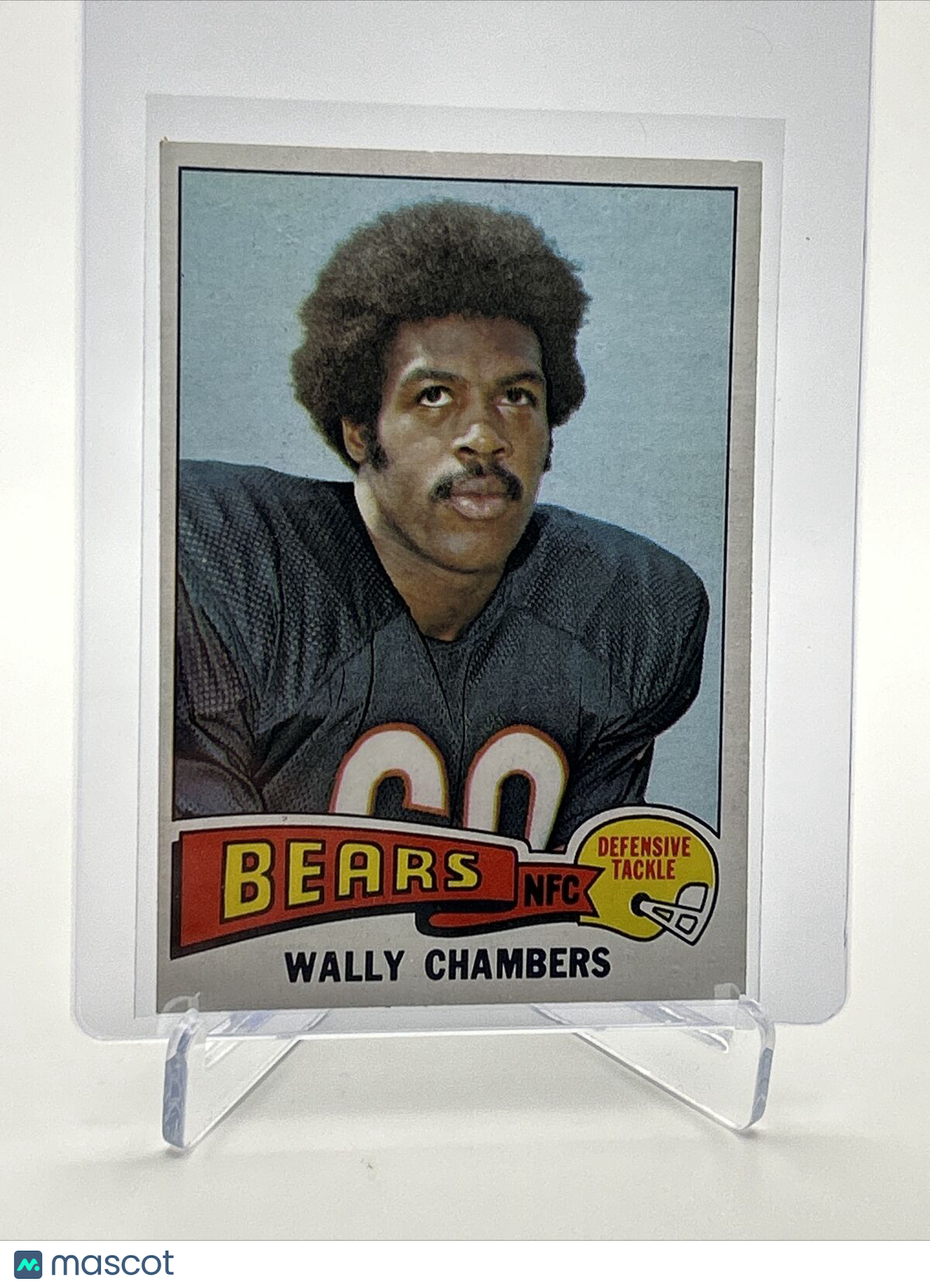 1975 Topps Wally Chambers Football Card #155 NM Quality FREE SHIPPING