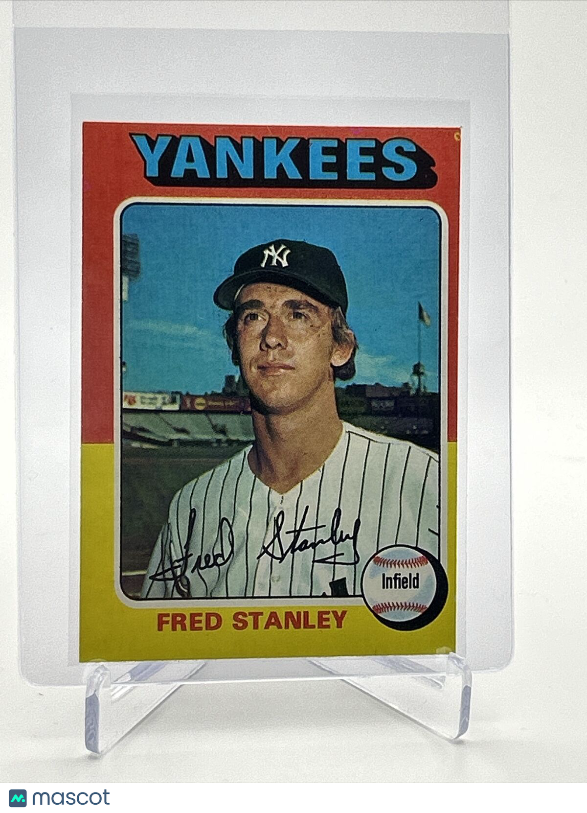 1975 Topps Fred Stanley Baseball Card #503 NM Quality FREE SHIPPING