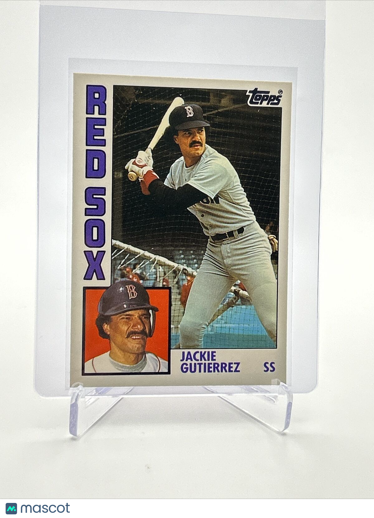 1984 Topps Traded TIFFANY Jackie Gutierrez Rookie Card #46T NM-MT FREE SHIPPING