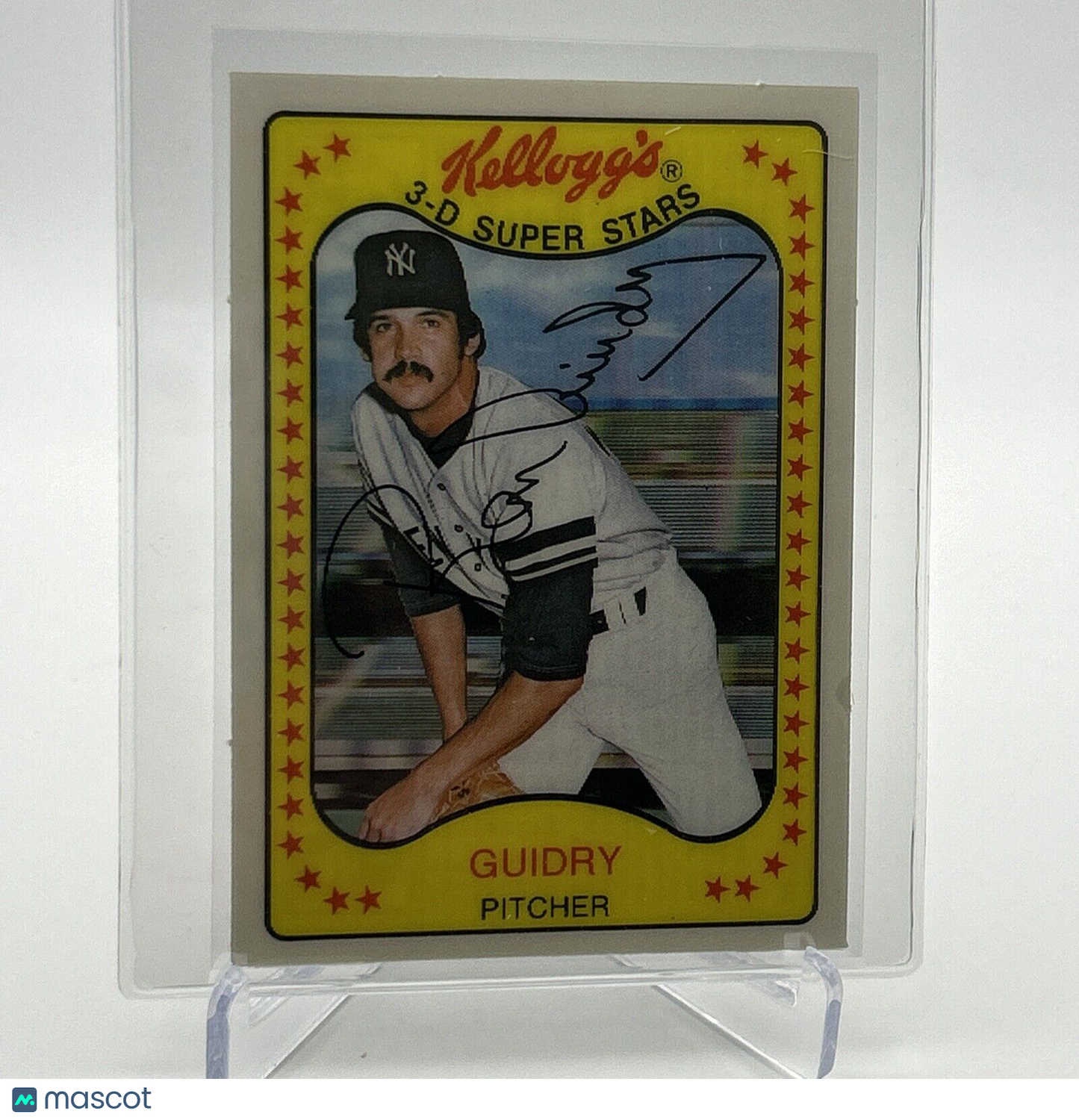 1981 Kellogg's Ron Guidry Baseball Card #45 NM-Mint FREE SHIPPING