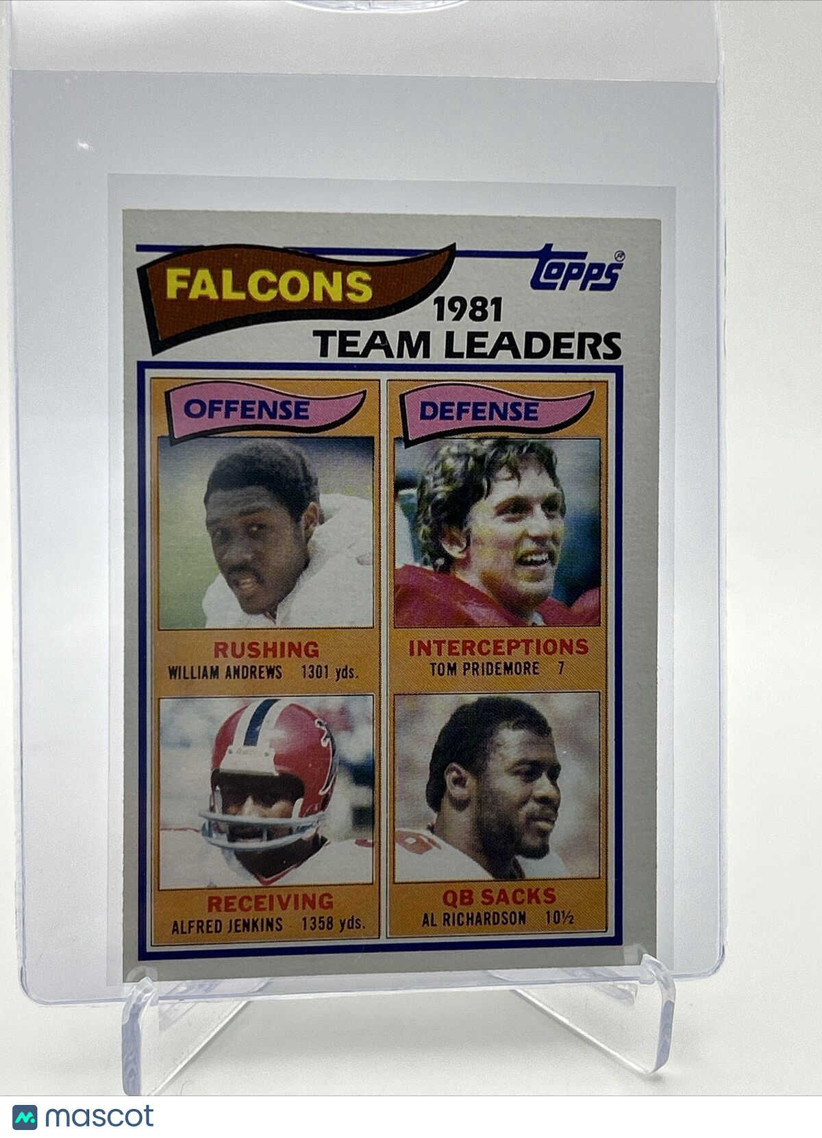 1982 Topps Andrews/Jenkins/Pridemore/Richardson Card #271 NM-MT FREE SHIPPING