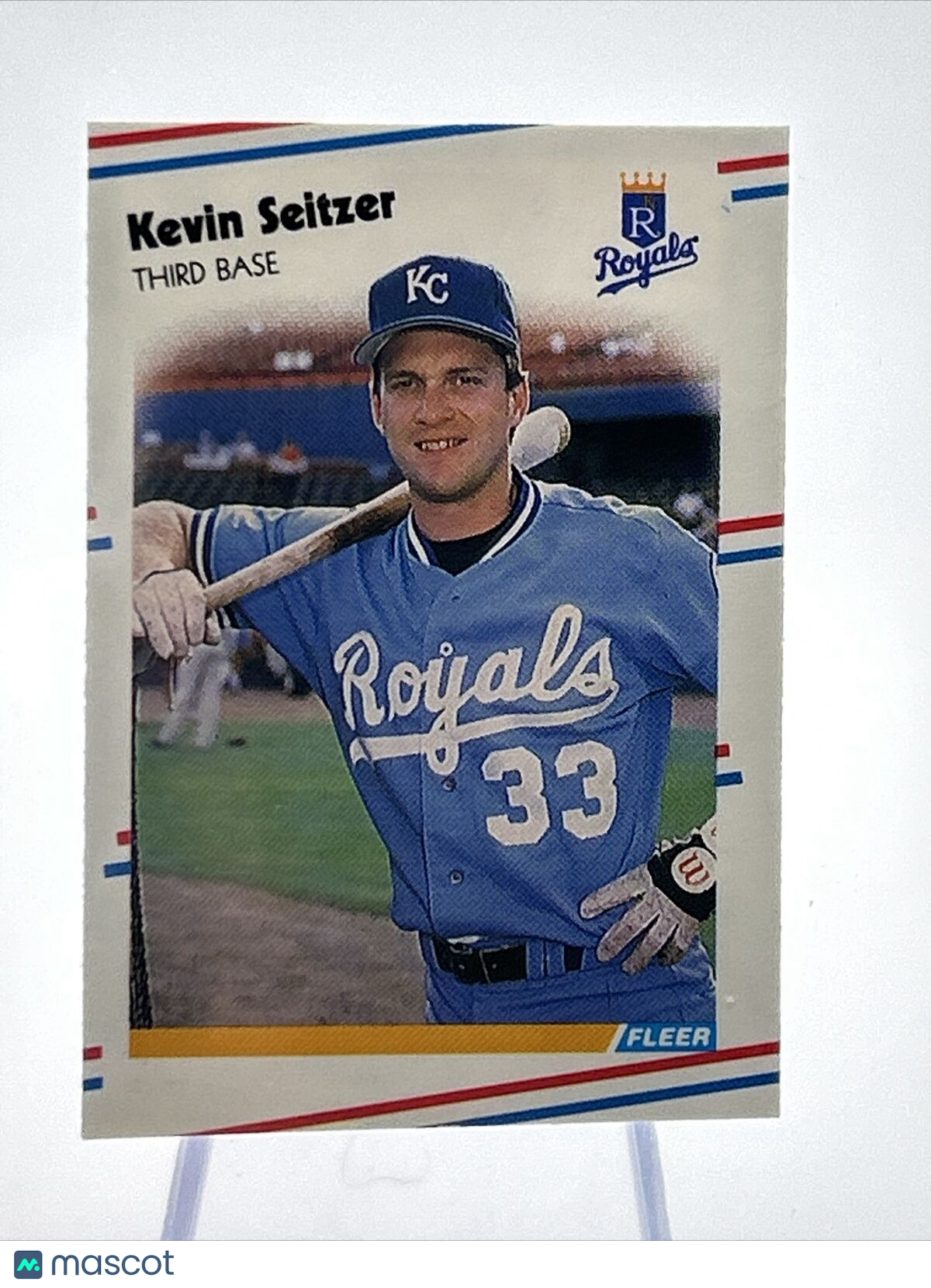 1988 Fleer Classic MINI Kevin Seitzer Baseball Card #27 Mint FREE SHIPPING