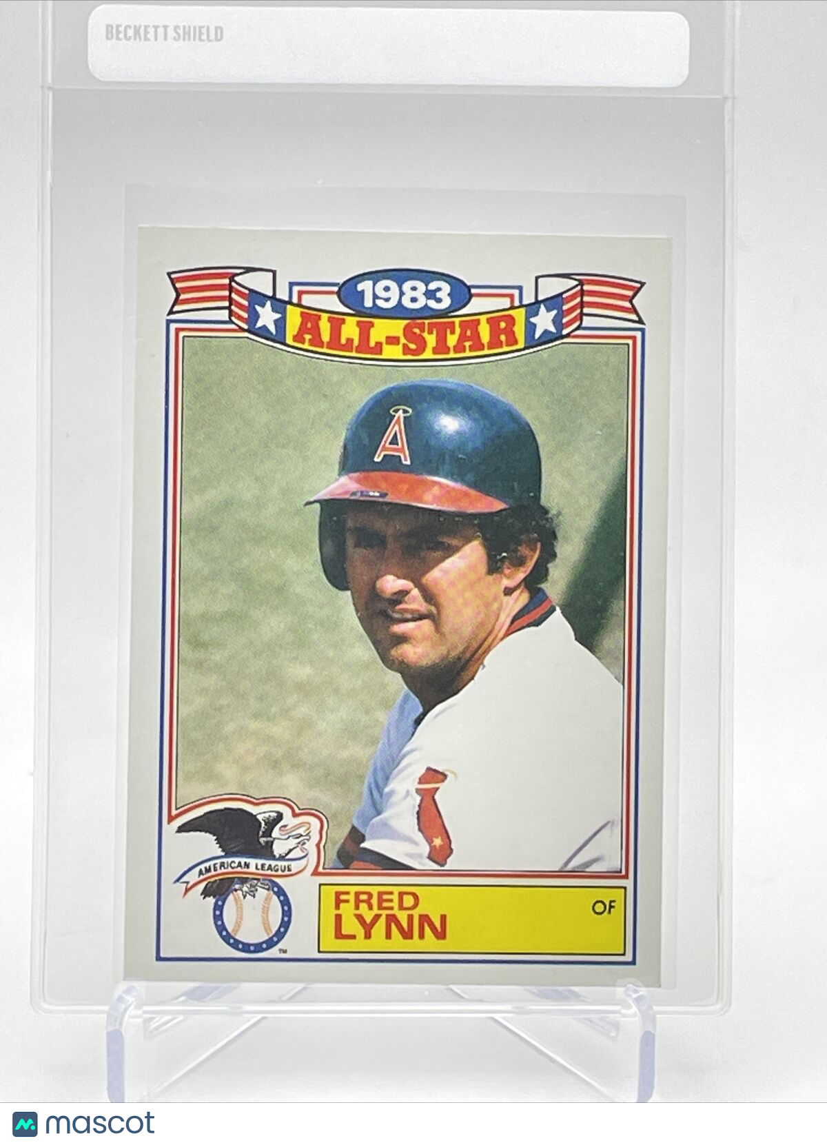 1984 Topps Glossy All-Stars Fred Lynn Baseball Card #7 Mint FREE SHIPPING