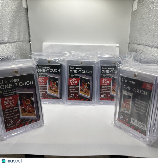 Ultra Pro One-Touch Magnetic Card Holder 55pt,75pt,100pt,130pt,180pt Total of 25