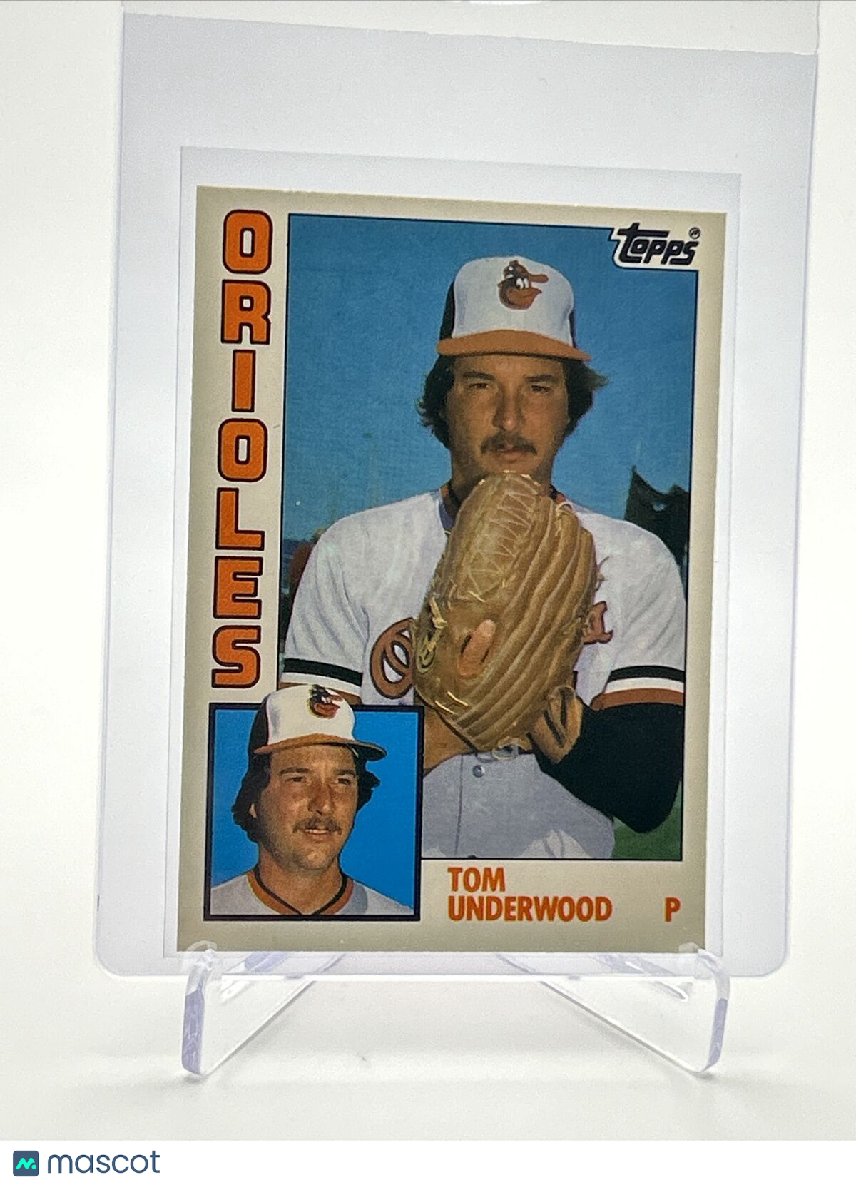 1984 Topps Traded TIFFANY Tom Underwood Card #123T NM-MT FREE SHIPPING