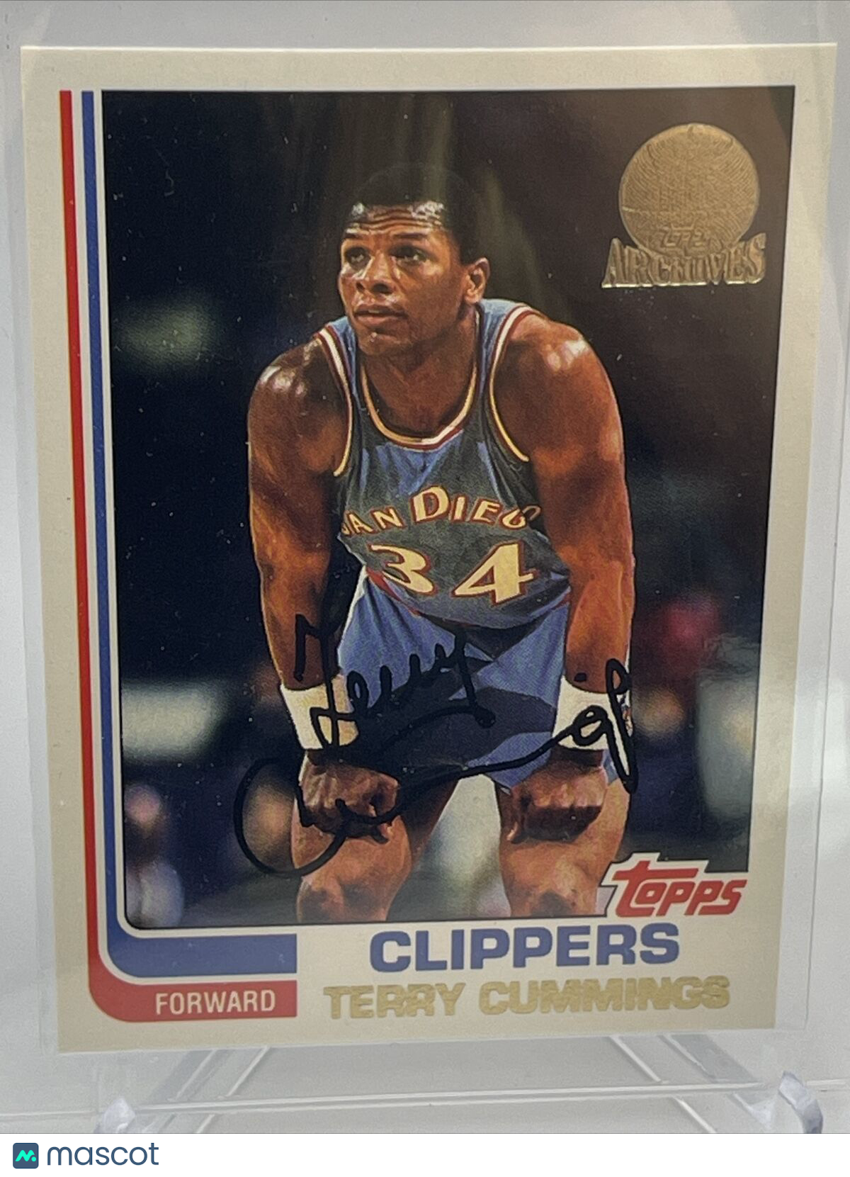 1992-93 Topps Archives GOLD Terry Cummings Card #24 Mint FREE SHIPPING