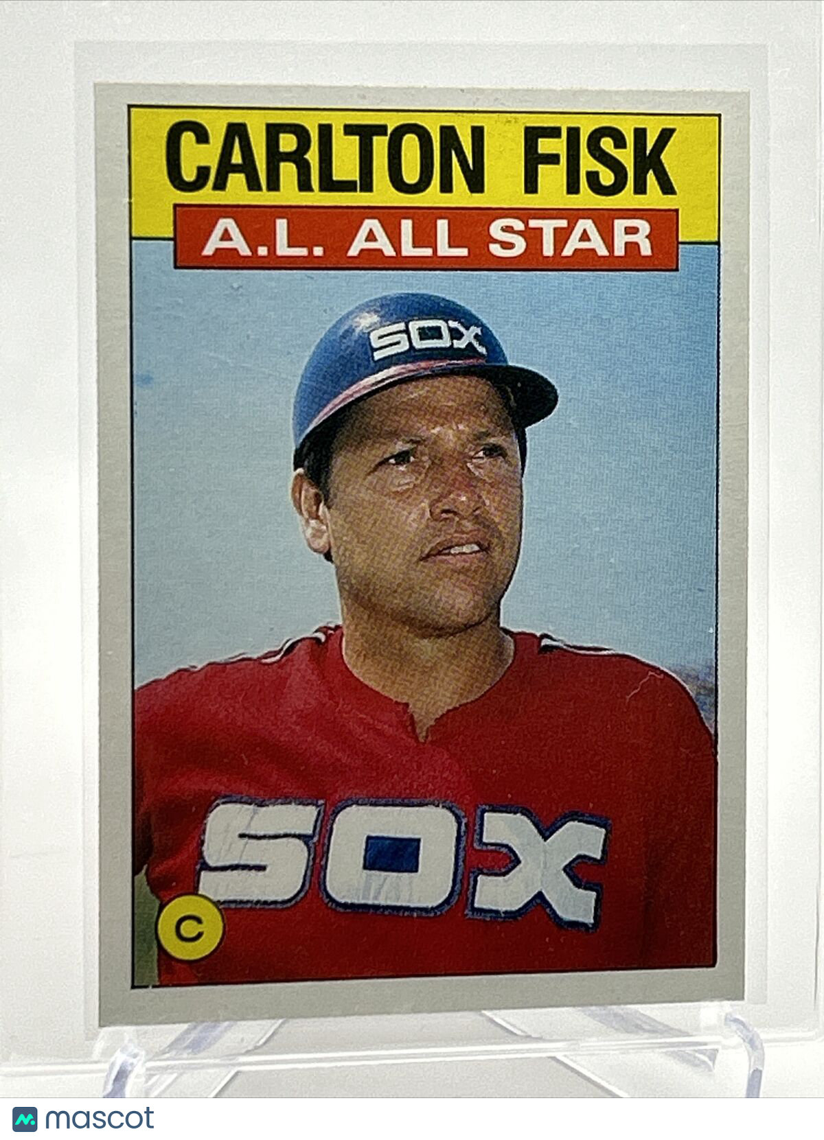 1986 Topps Carlton Fisk Baseball Card #719 NM-Mint FREE SHIPPING