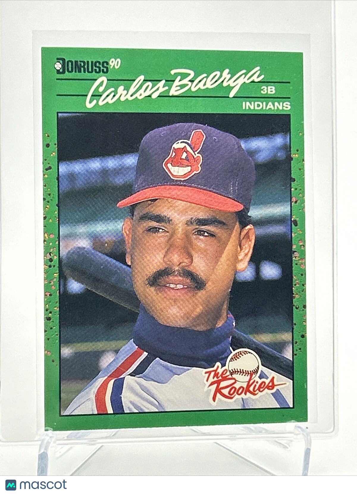 1990 Donruss the Rookies Carlos Baerga Rookie Card #19 Mint FREE SHIPPING