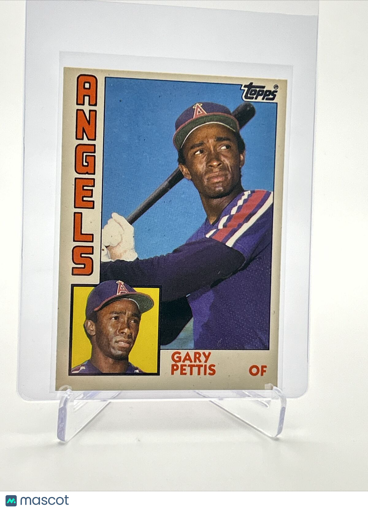 1984 Topps Traded TIFFANY Gary Pettis Card #93T NM-MT FREE SHIPPING