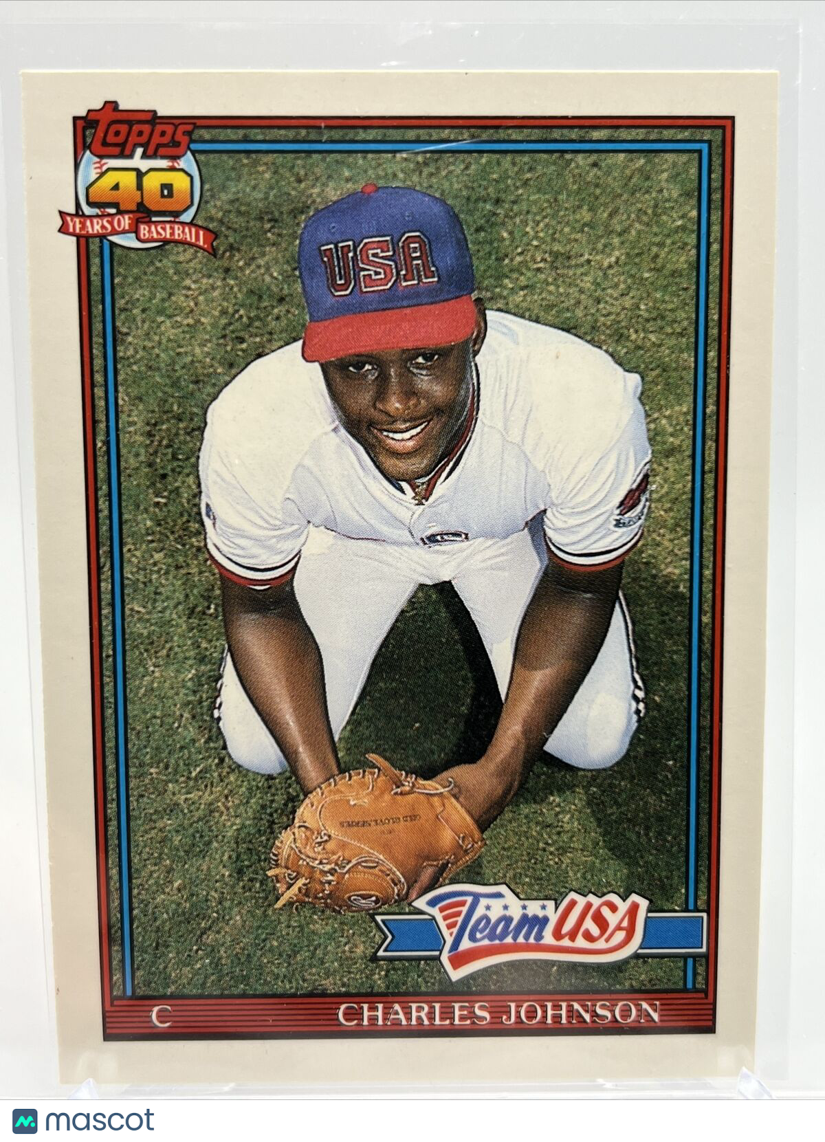 1991 Topps Traded Charles Johnson Rookie Baseball Card #61T Mint FREE SHIPPING