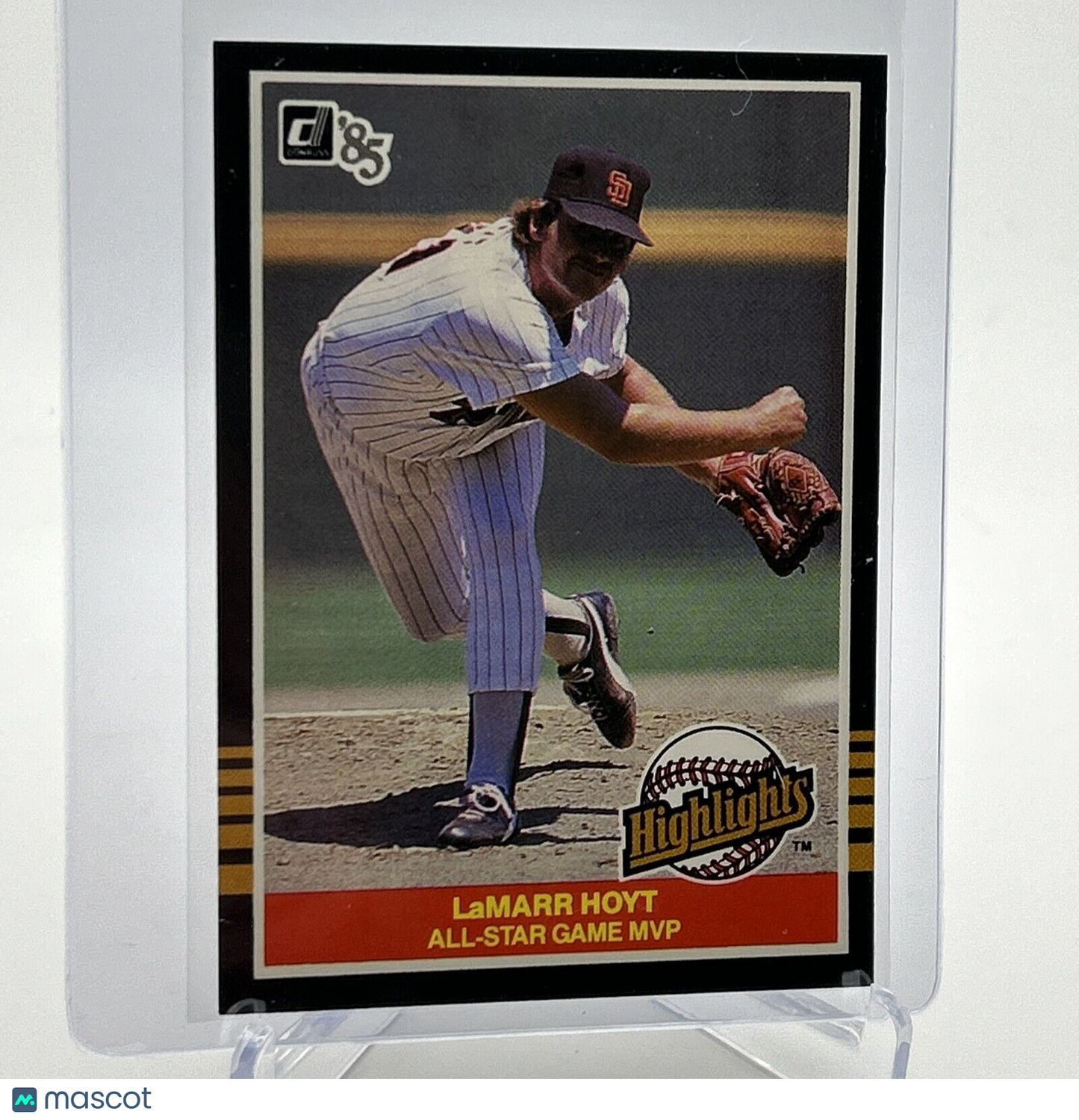 1985 Donruss Highlights LaMarr Hoyt Baseball Card #23 NM-MT FREE SHIPPING