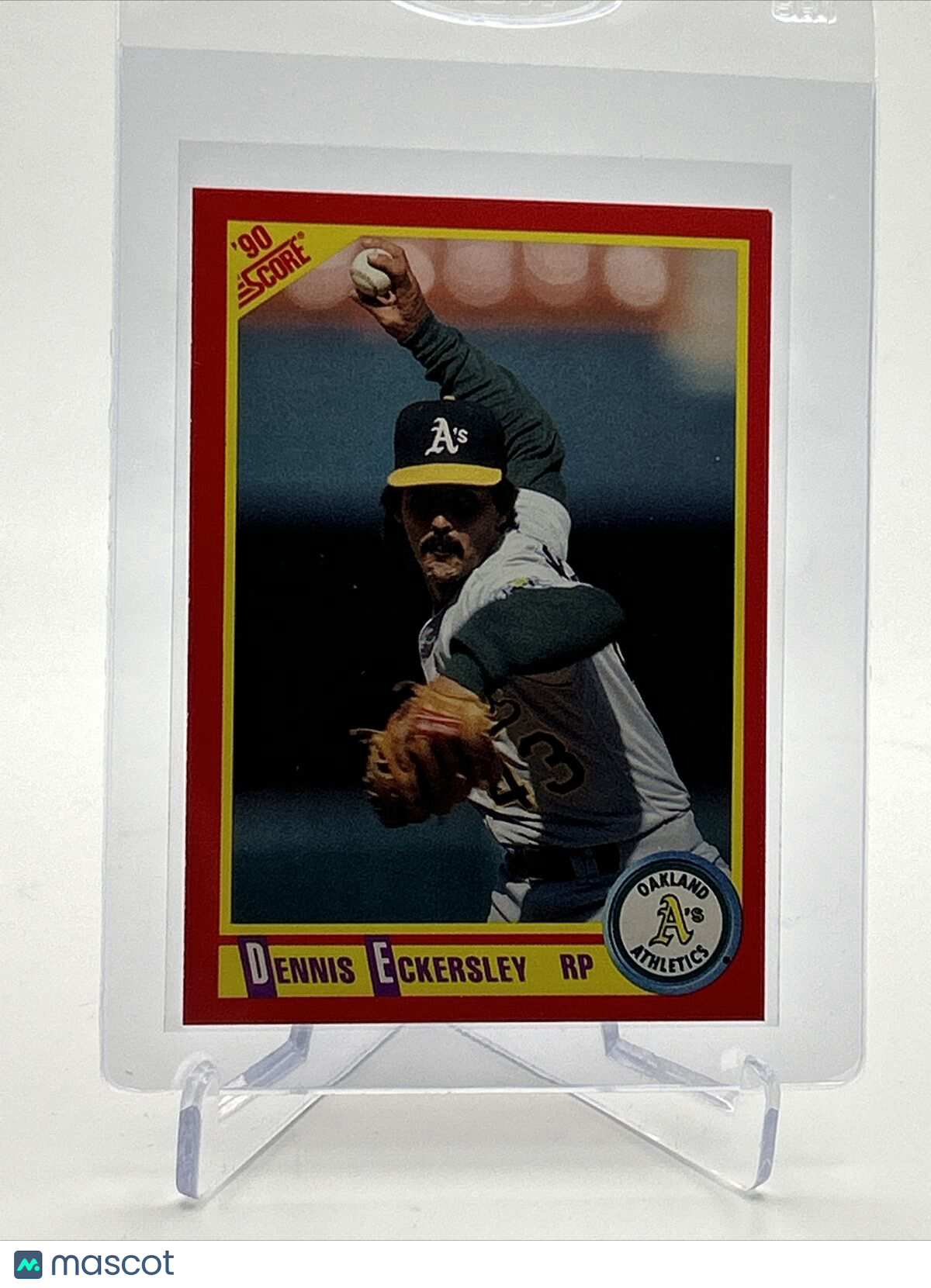 1990 Score Dennis Eckersley Baseball Card #315 Mint FREE SHIPPING