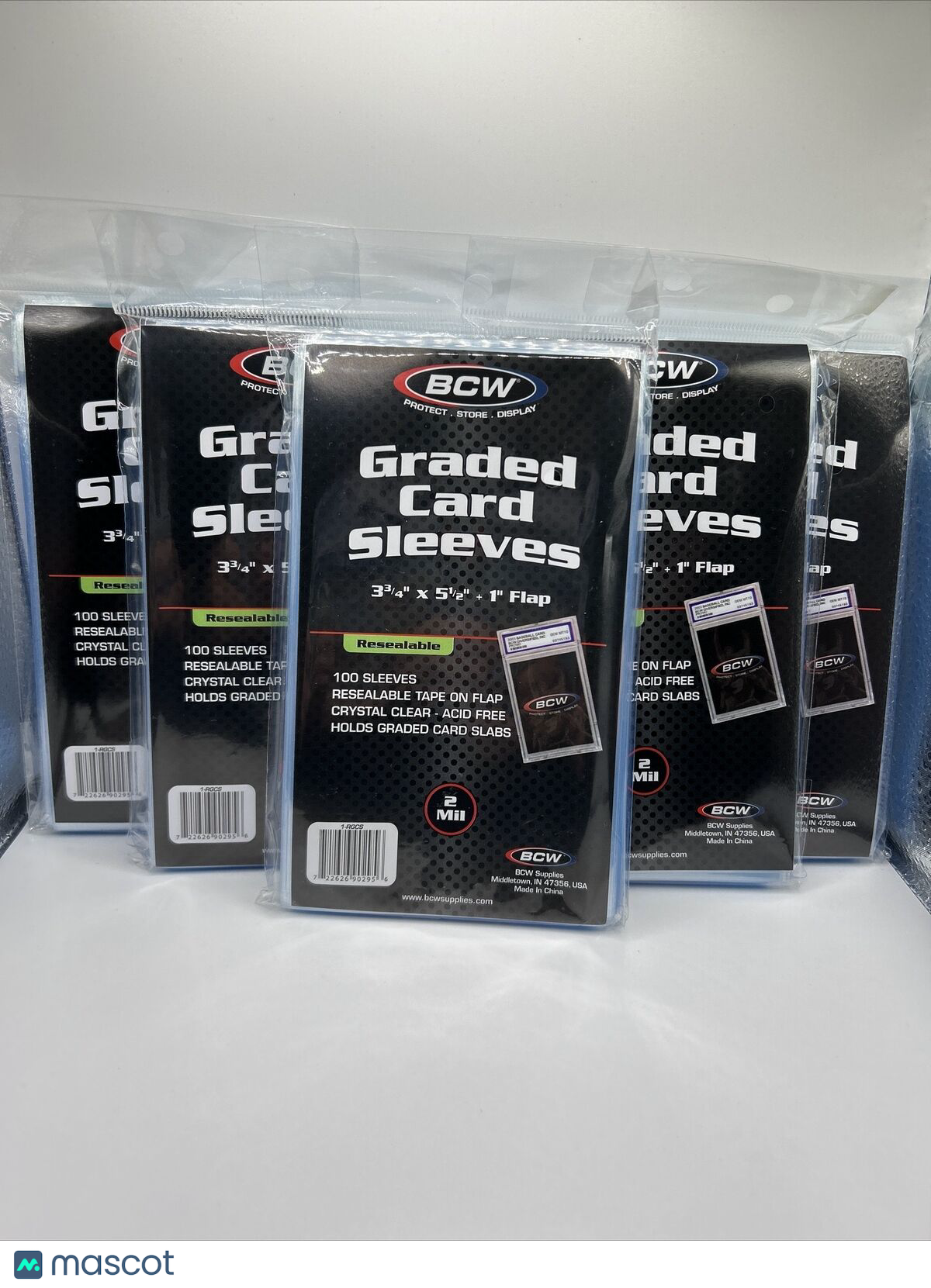 bcw graded card sleeves Amazon.com: BCW Resealable Graded Card Sleeves | 100 Pack | Universal Fit for PSA, Beckett, SGC & More | Acid-Free Archival Polypropylene