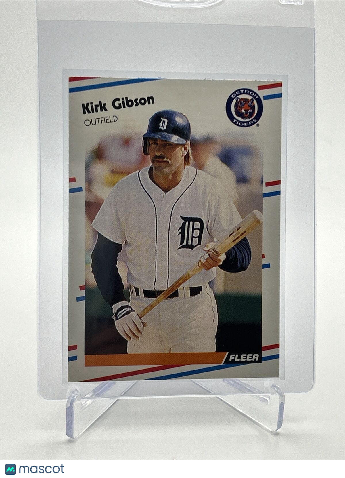 1988 Fleer Kirk Gibson Baseball Card #55 Mint FREE SHIPPING