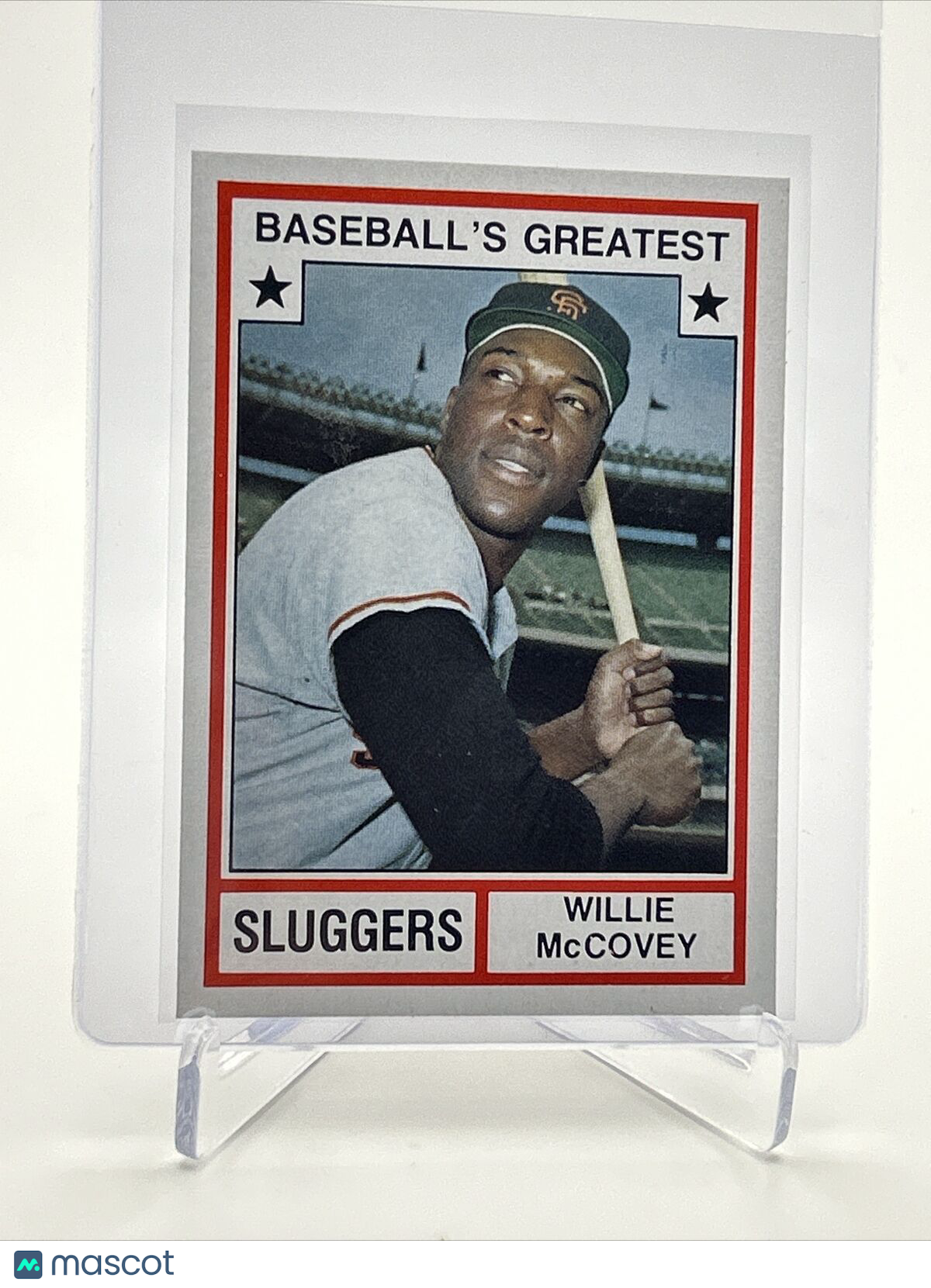 1982 TCMA Greatest Sluggers Willie McCovey Baseball Card #6 Mint FREE SHIPPING