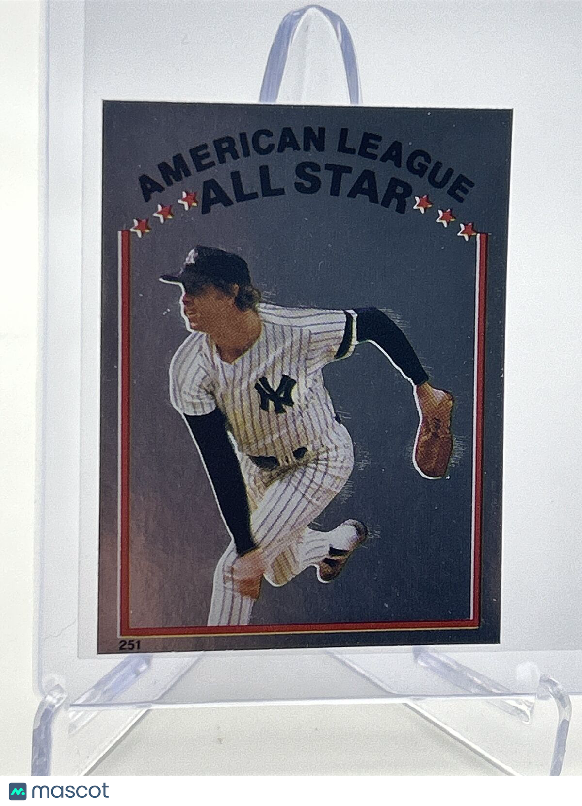 1981 Topps Stickers Rich Gossage FOIL Baseball Card #251 NM-Mint FREE SHIPPING