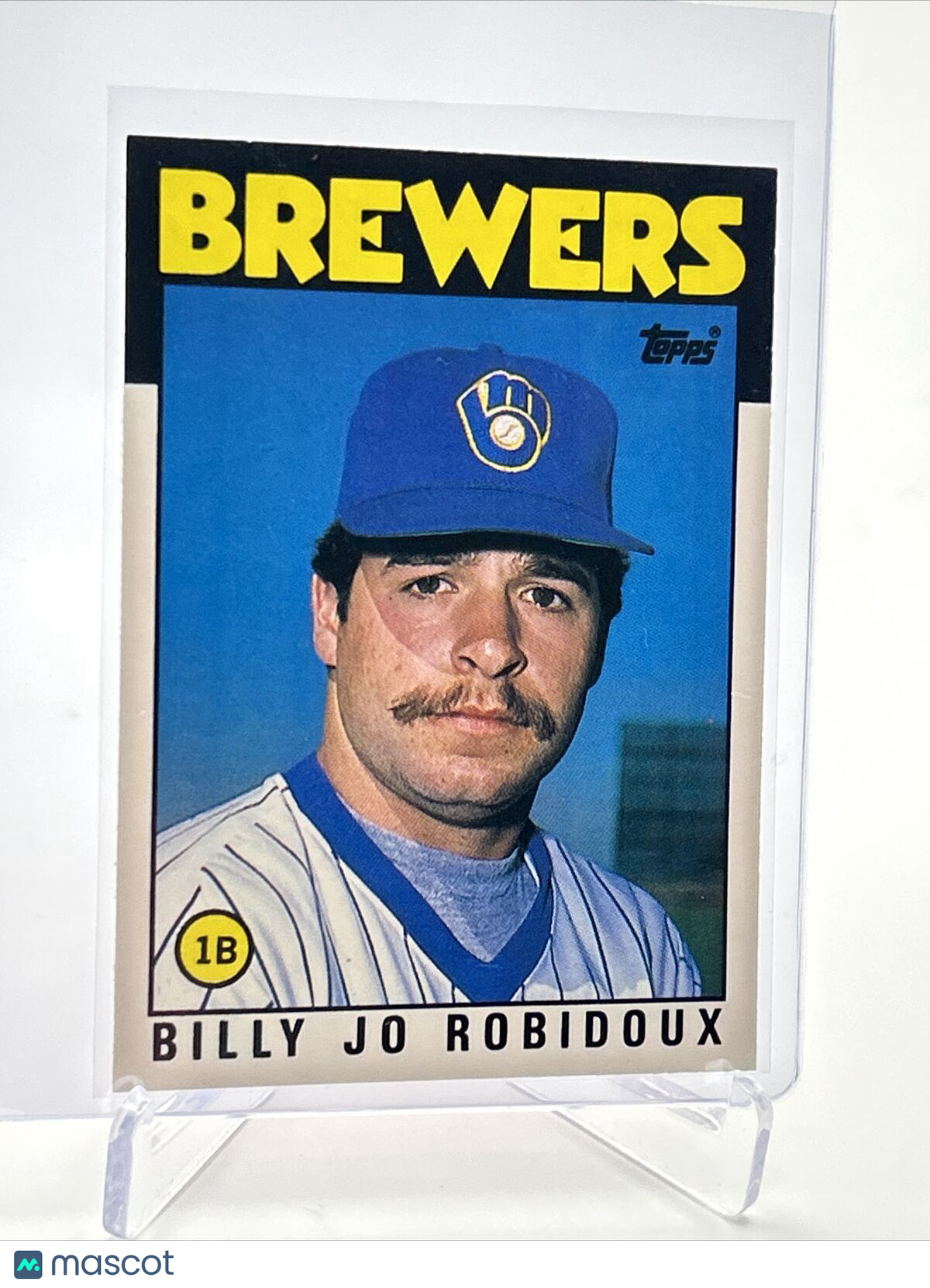 1986 Topps Traded Billy Jo Robidoux Baseball Card #92T NM-MT FREE SHIPPING