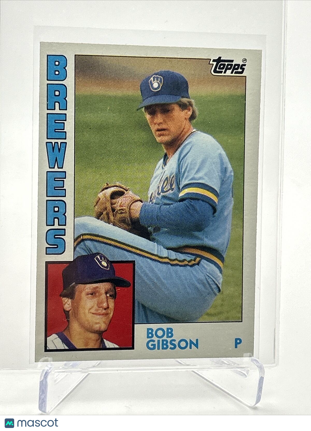 1984 Topps Bob Gibson Baseball Card #349 NM-Mint FREE SHIPPING